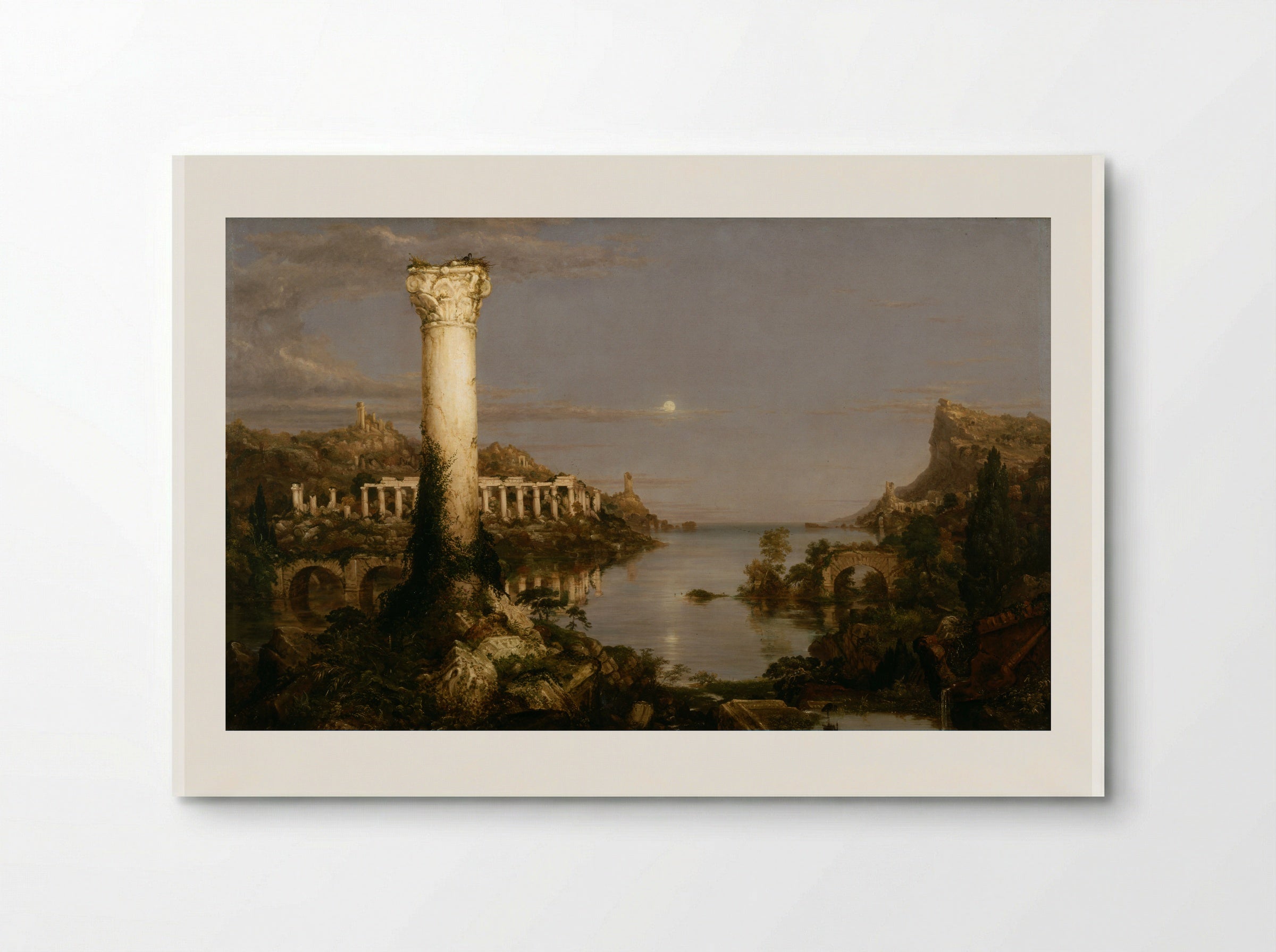 The Course of Empire: Desolation - Thomas Cole - Poster