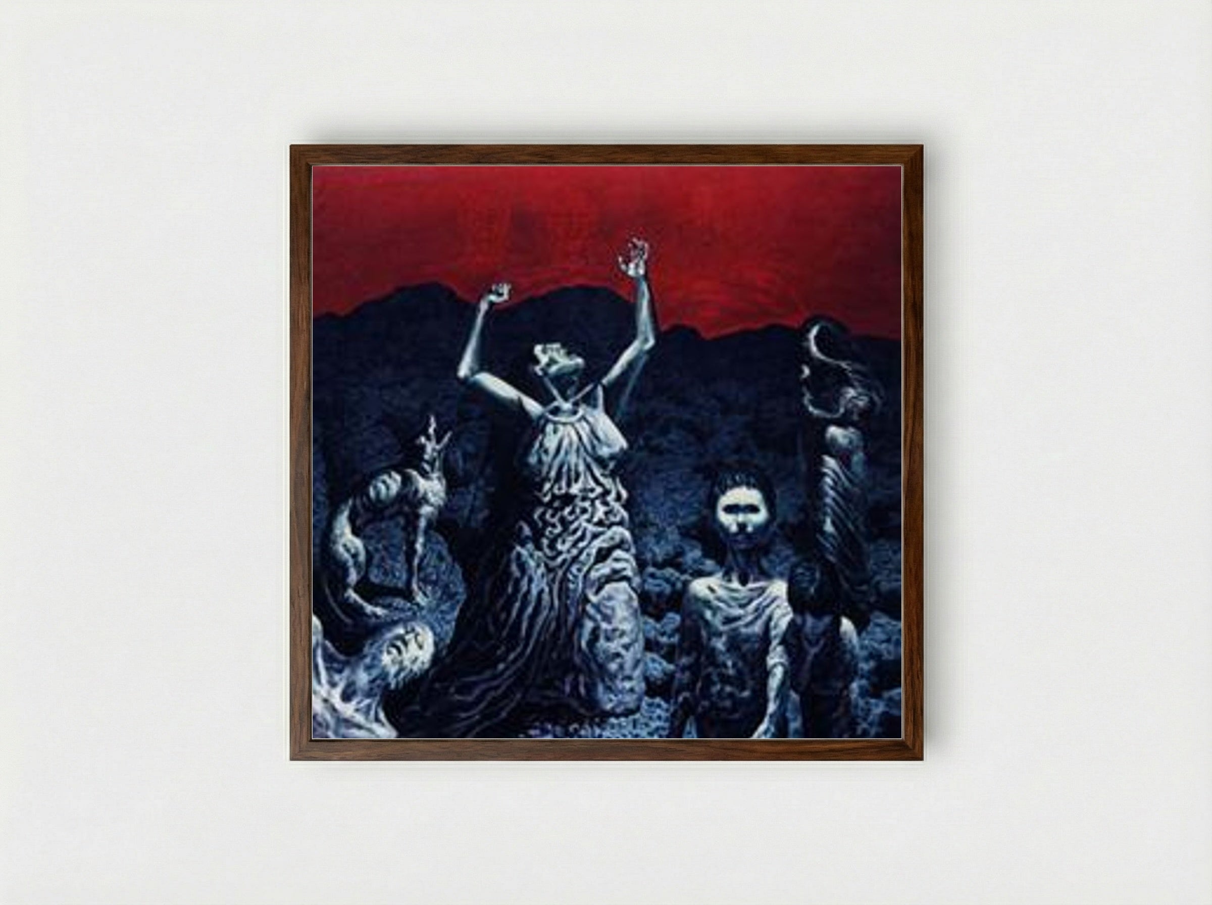The Course - Sabin Balasa - Framed Print Dark Wood