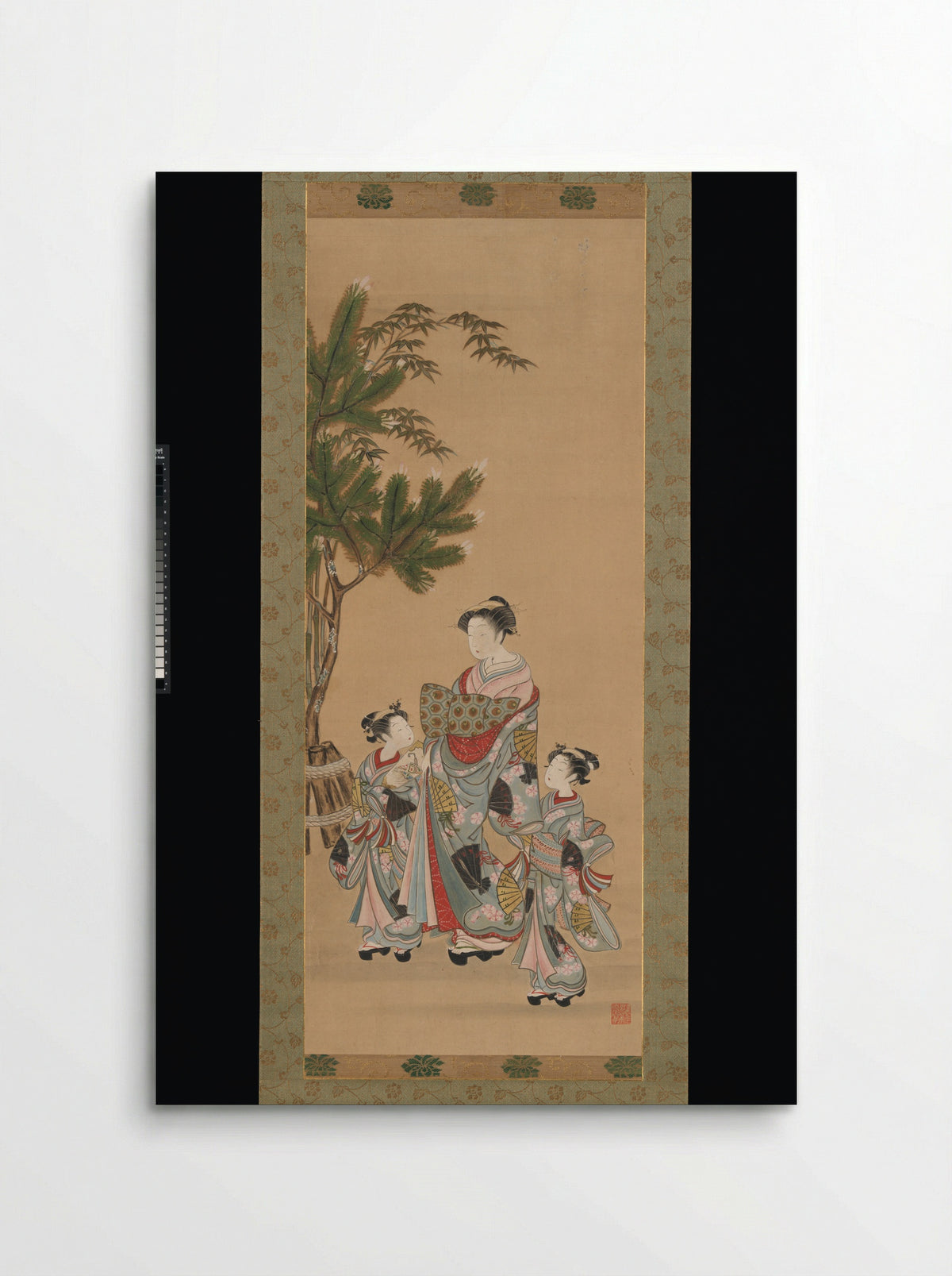The Courtesan Hitomachi of the Tsutaya Brothel - Isoda Koryūsai - Poster