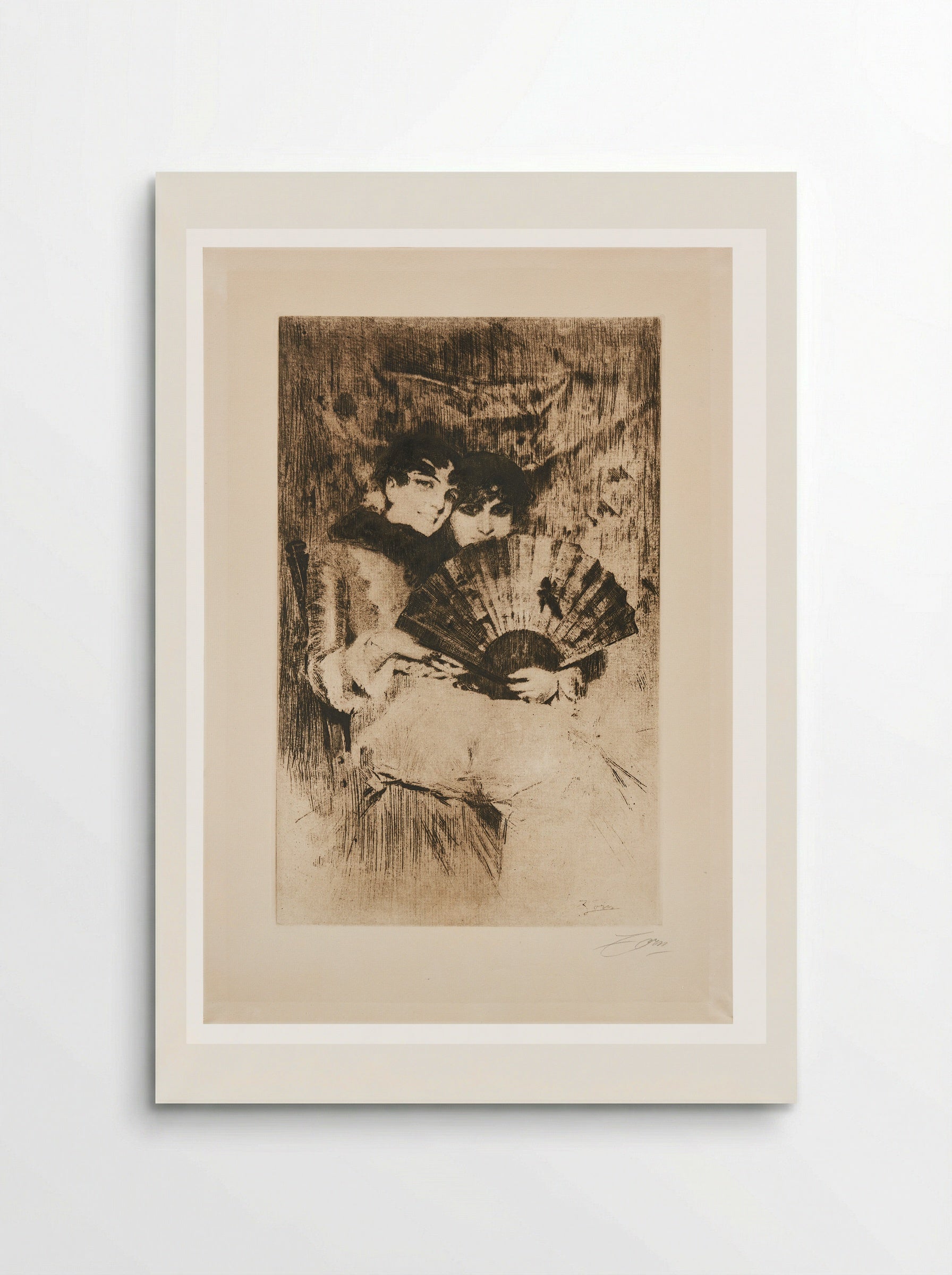 The Cousins - Anders Zorn - Poster