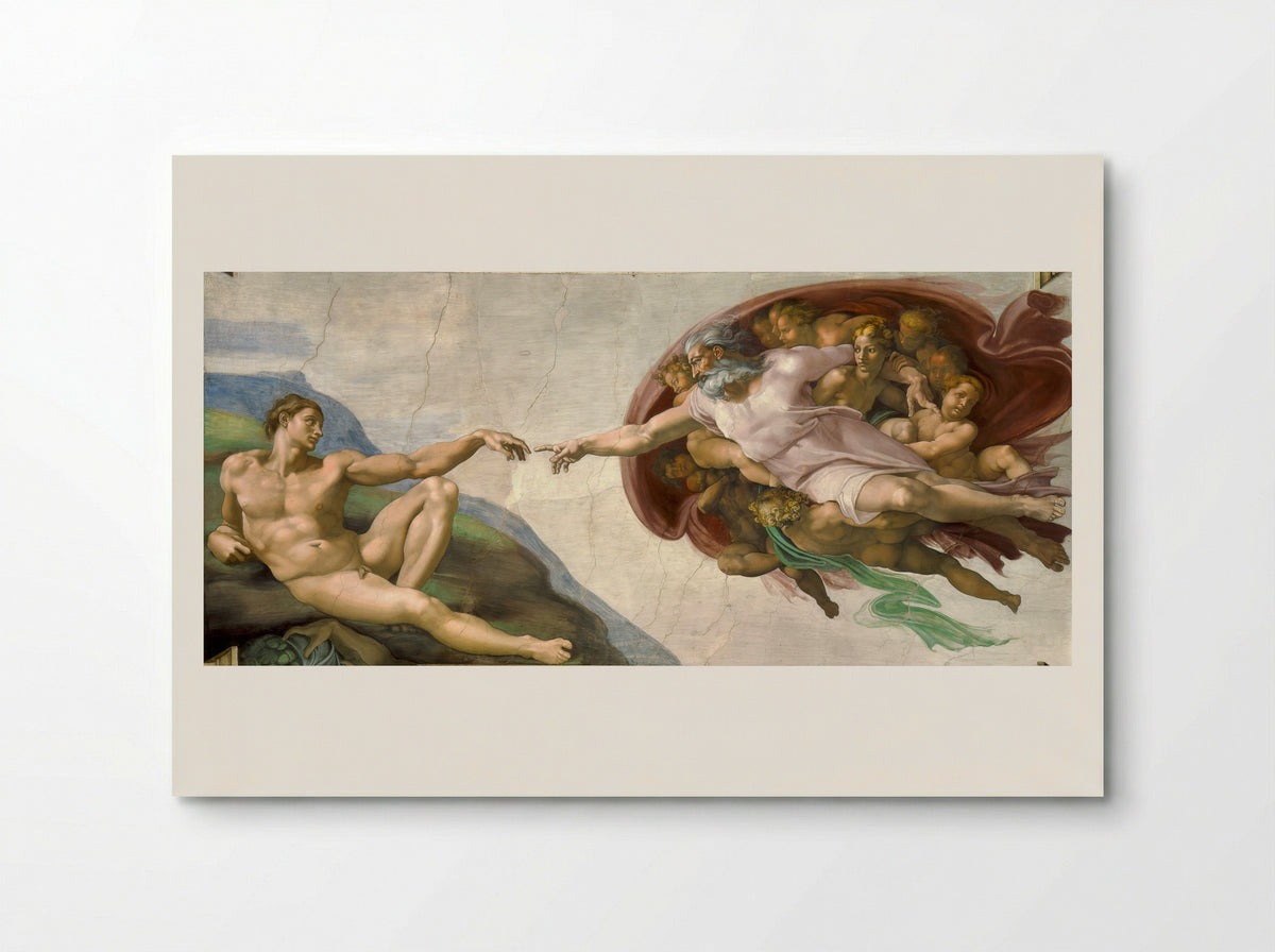 The Creation of Adam - Michelangelo - Poster