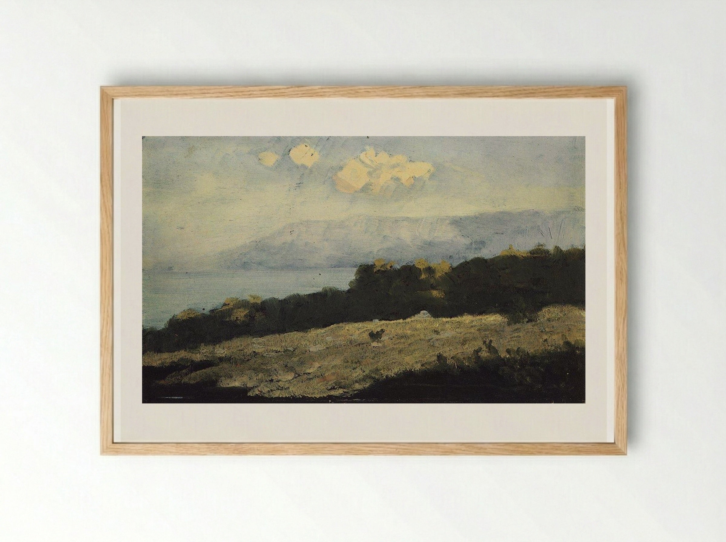 The Crimea. The Southern Shore - Arkhip Kuindzhi - Framed Print Wood