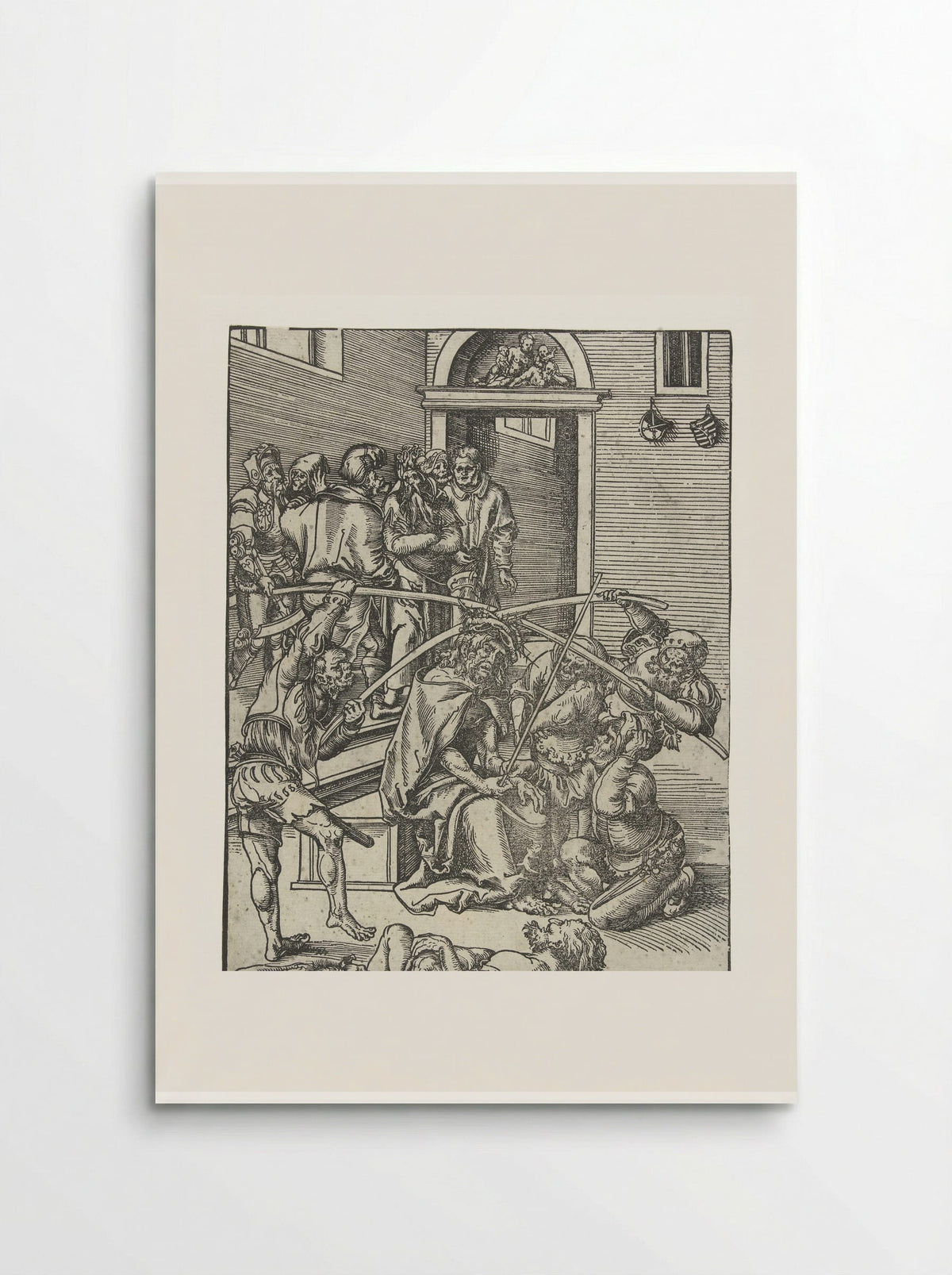 The Crowning with Thorns - Lucas Cranach the Elder - Poster