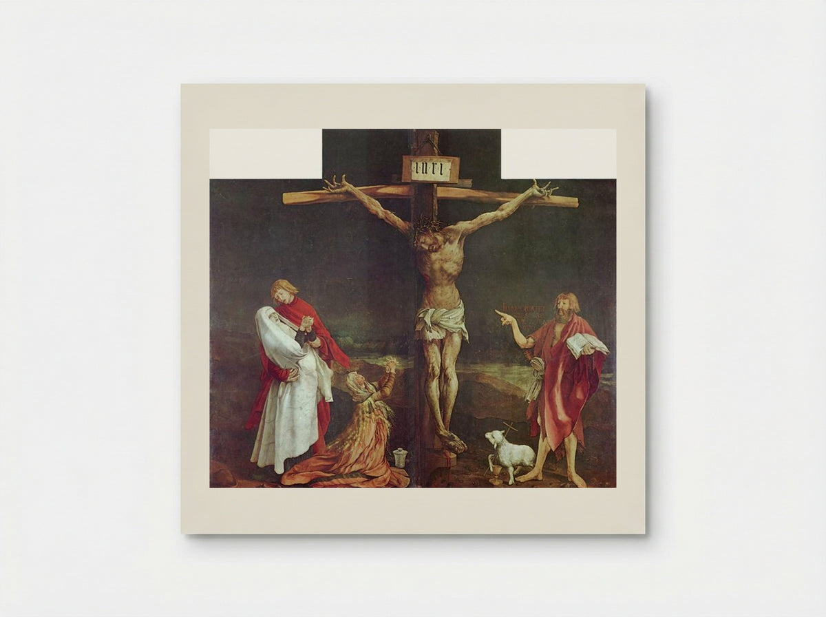 The Crucifixion (from the Isenheim Altarpiece) - Matthias Grünewald - Poster
