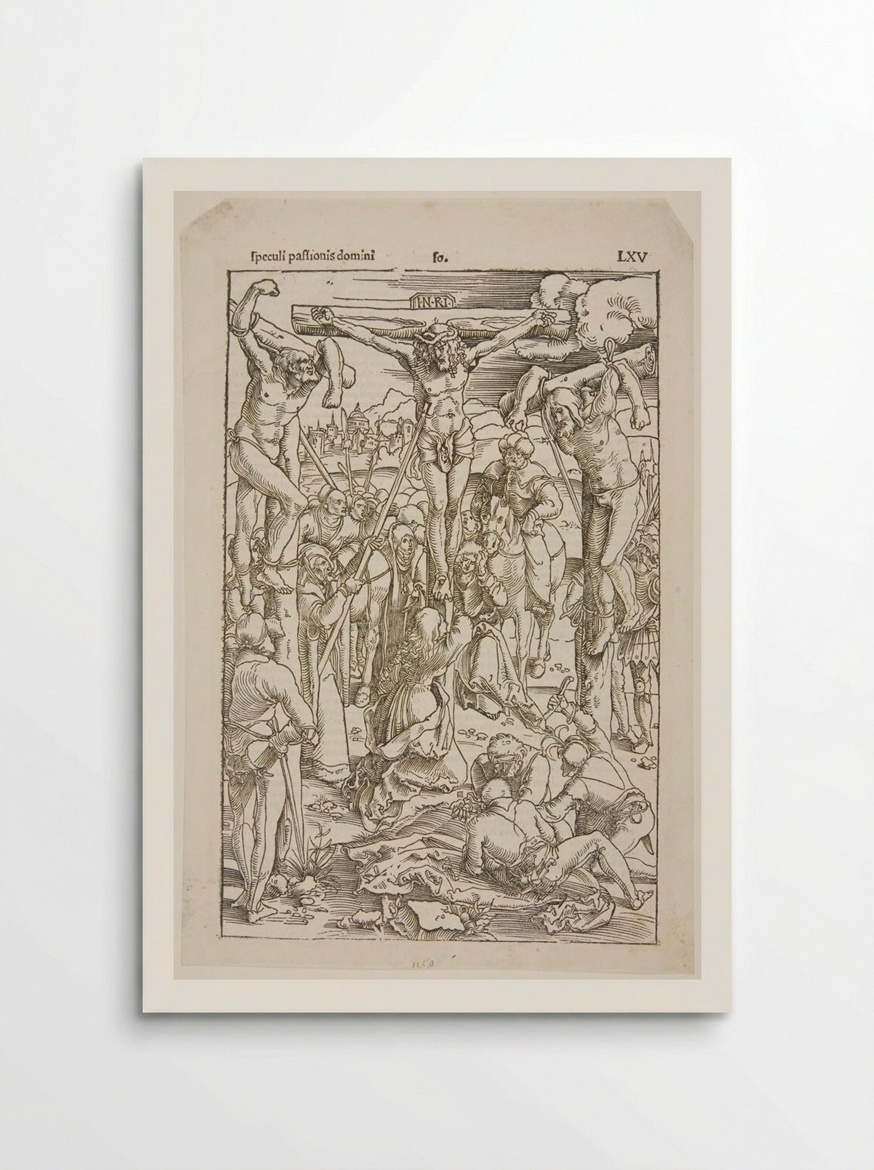 The Crucifixion - Hans Baldung Grien - Poster