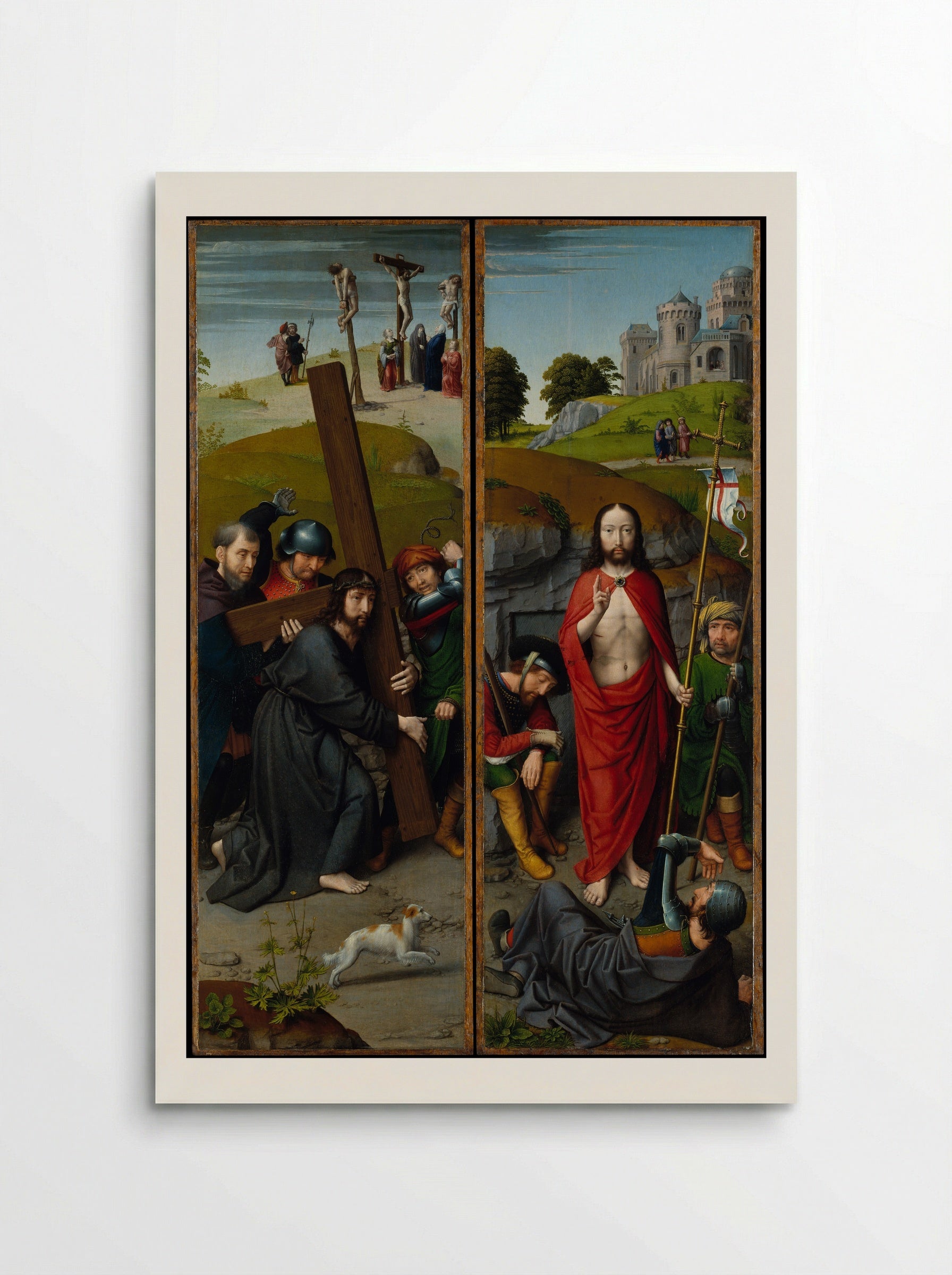The Crucifixion - Gerard David - Poster
