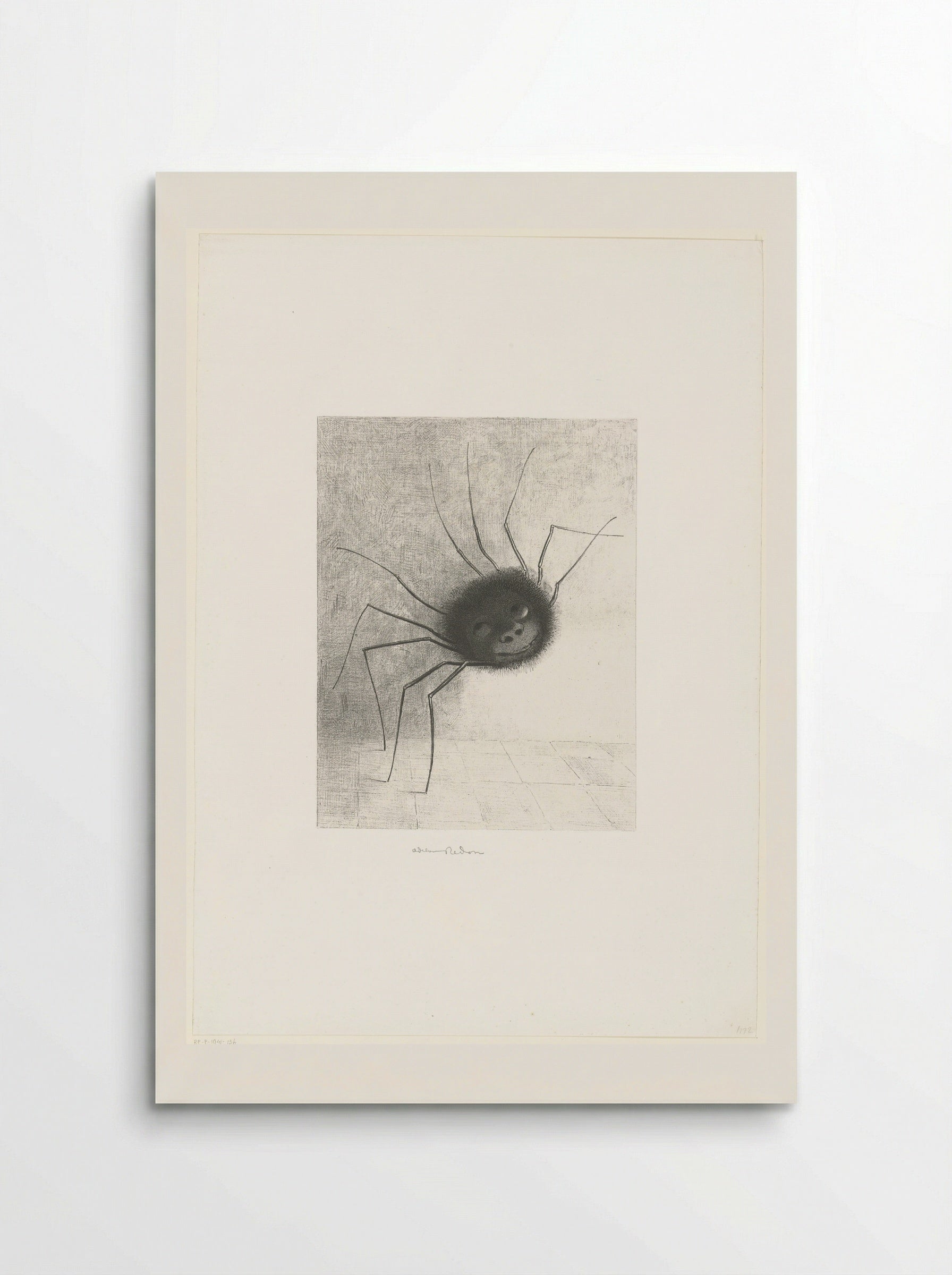 The Crying Spider - Odilon Redon - Poster