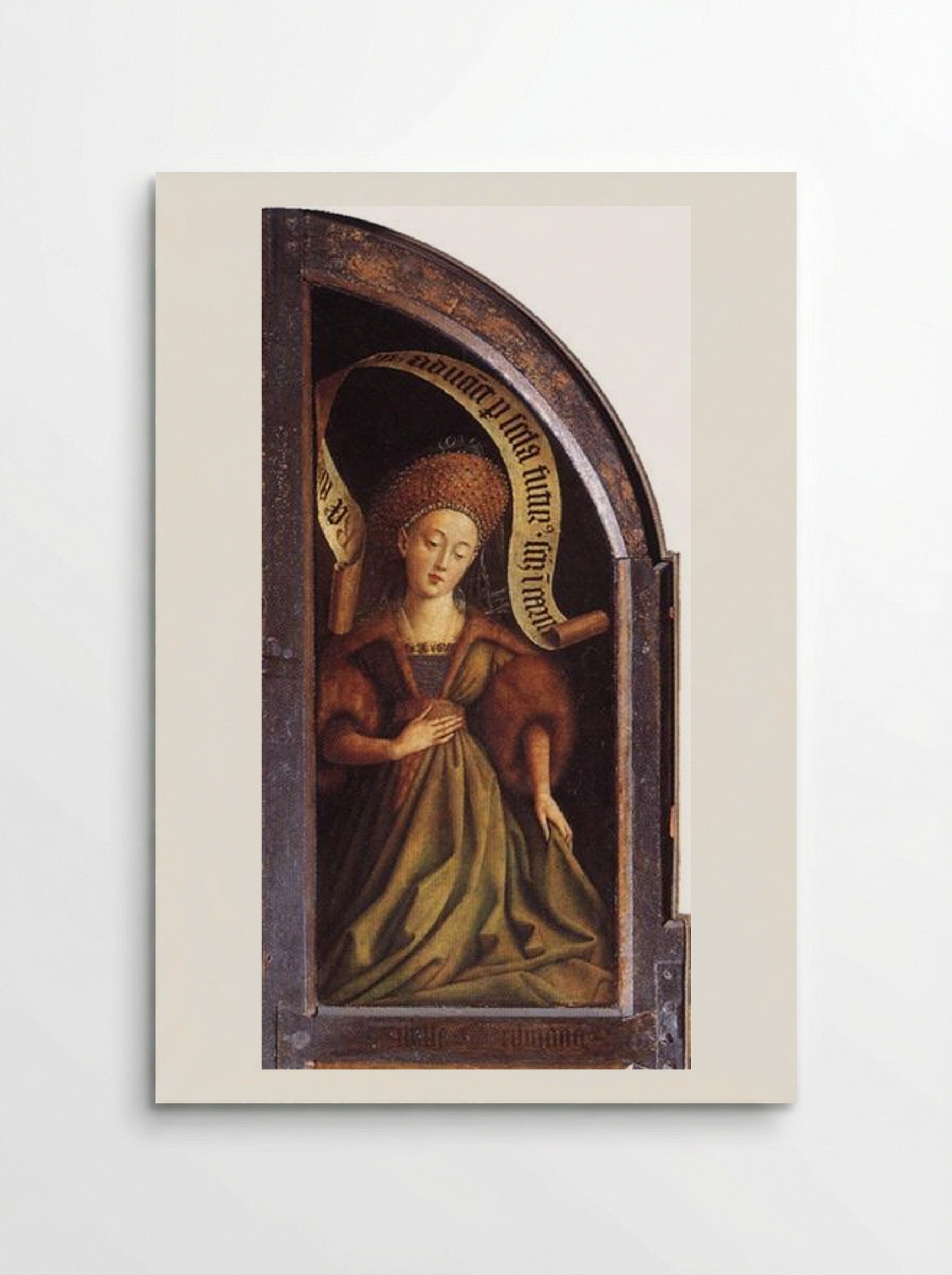The Cumaean Sibyl - Jan van Eyck - Poster