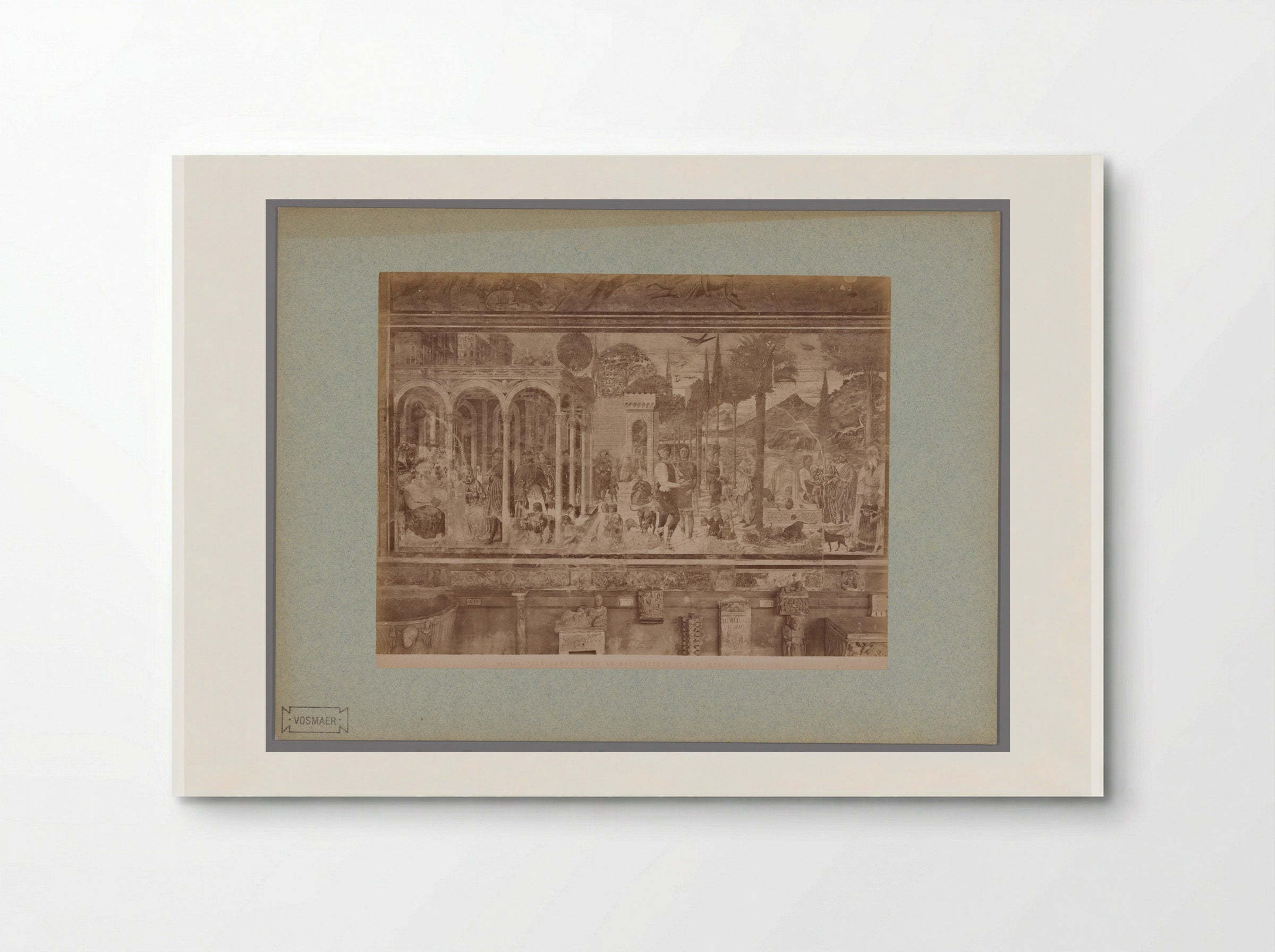 The Curse of Ham (After Benozzo Gozzoli) - Fratelli Alinari - Poster