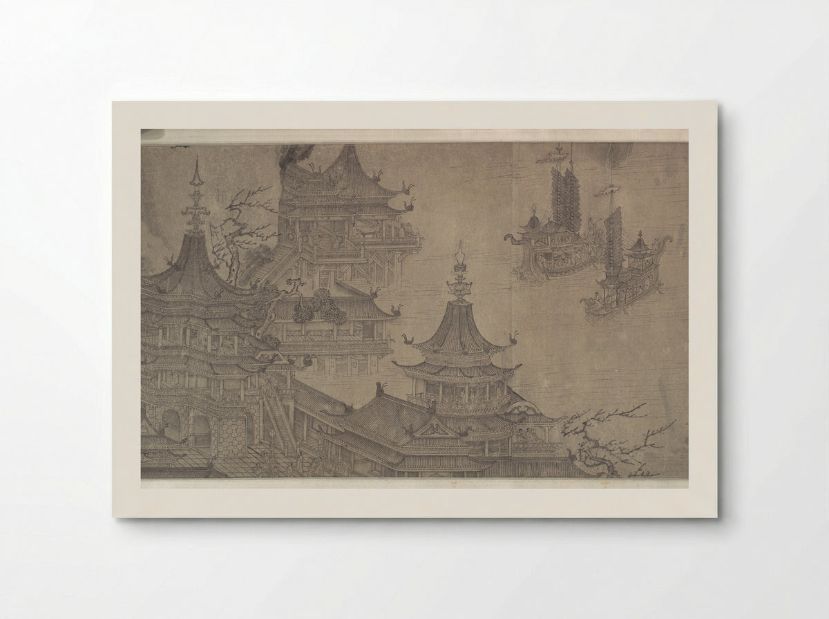 The Daming Palace - Wang Zhenpeng - Poster