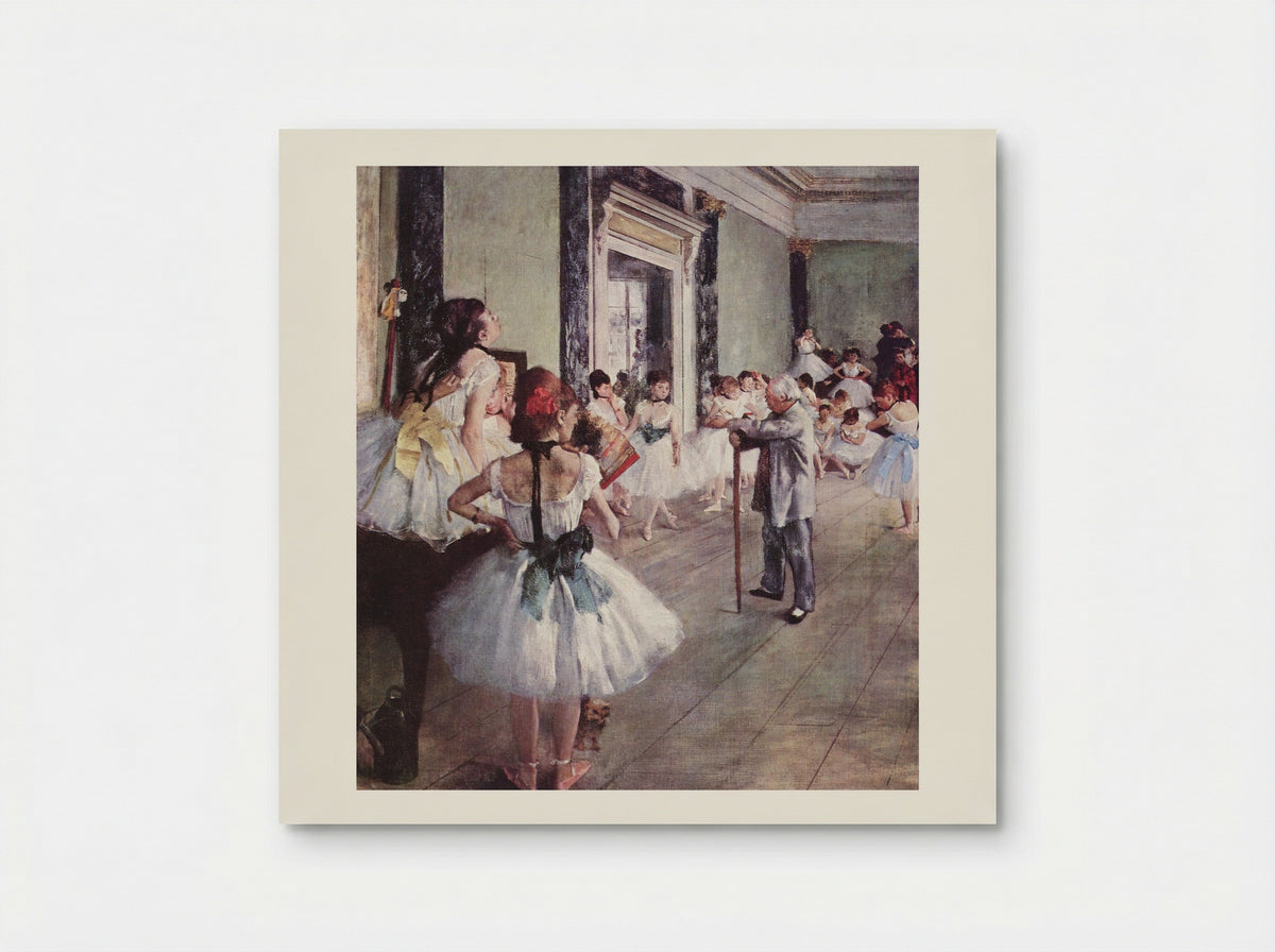 The Dance Class - Hilaire-Germain-Edgar Degas - Poster