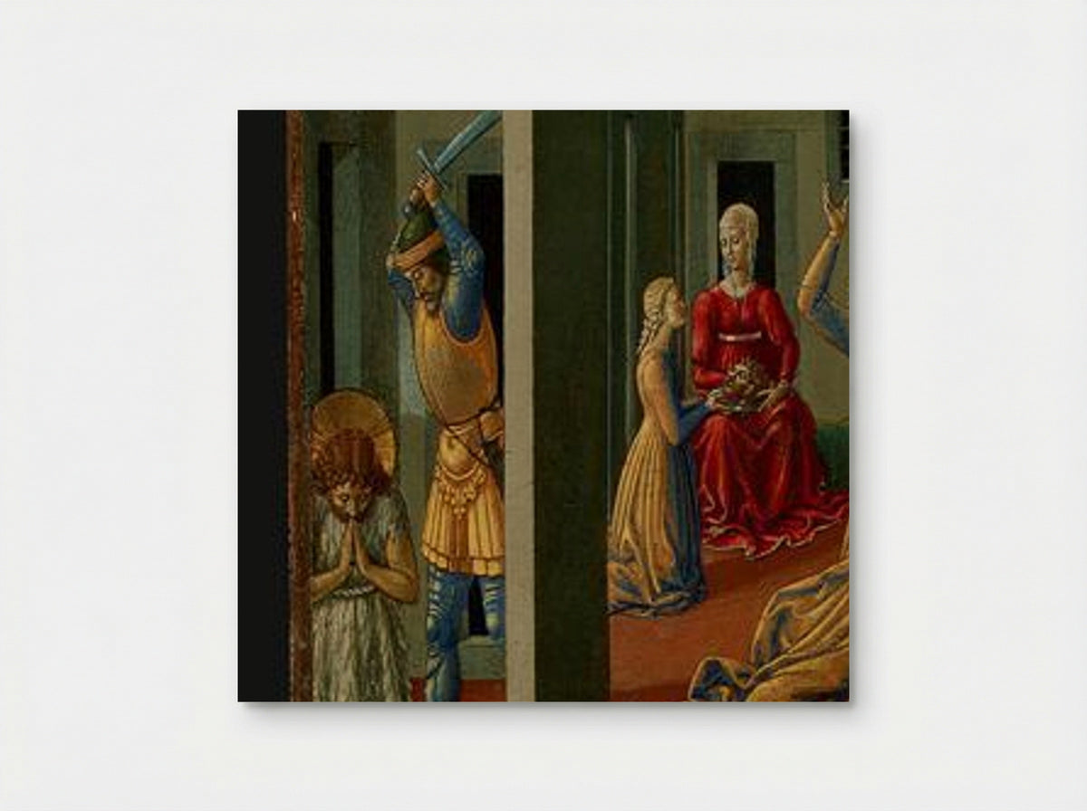The Dance of Salome (detail) - Benozzo Gozzoli - Poster