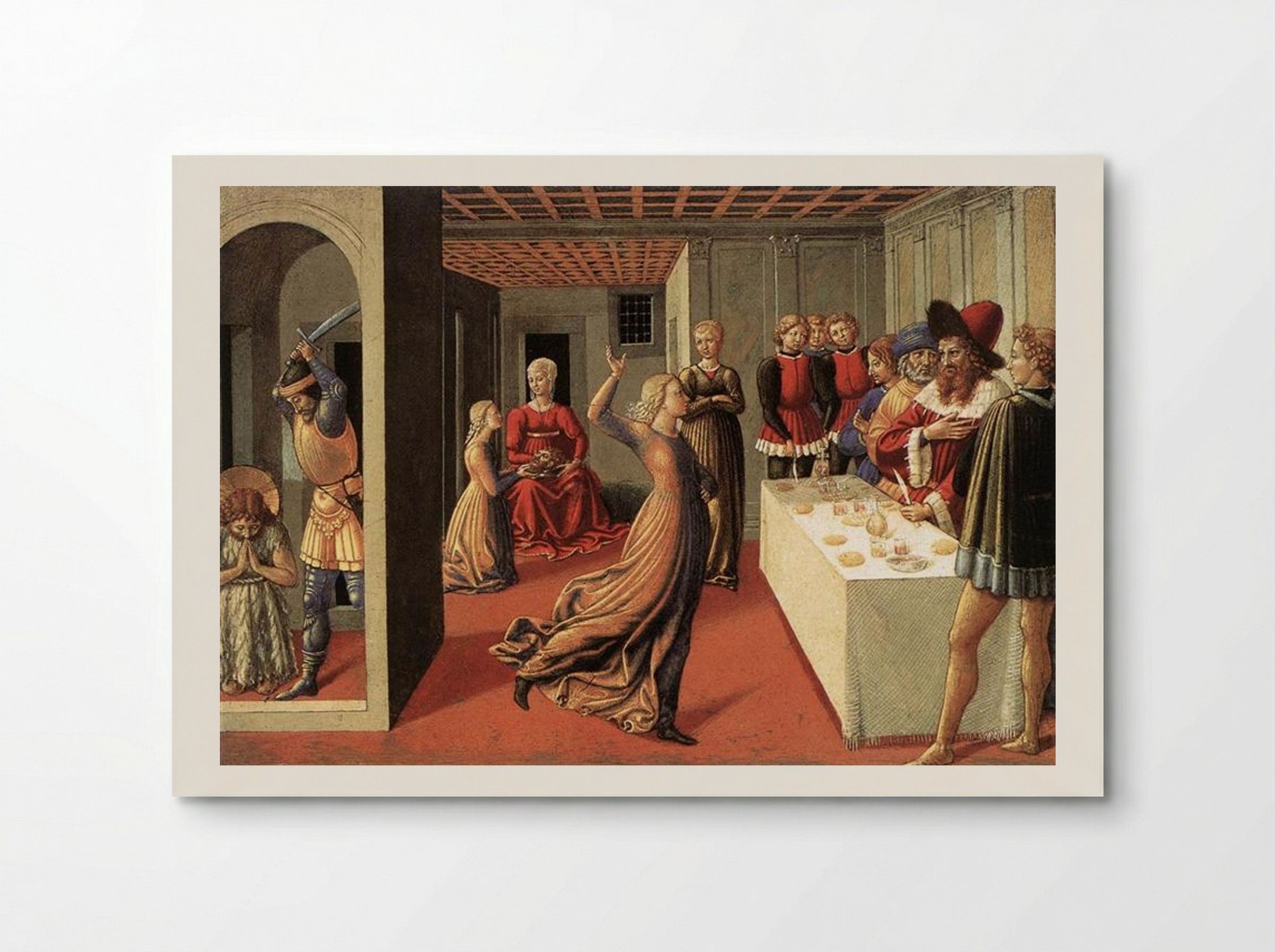 The Dance of Salome - Benozzo Gozzoli - Poster