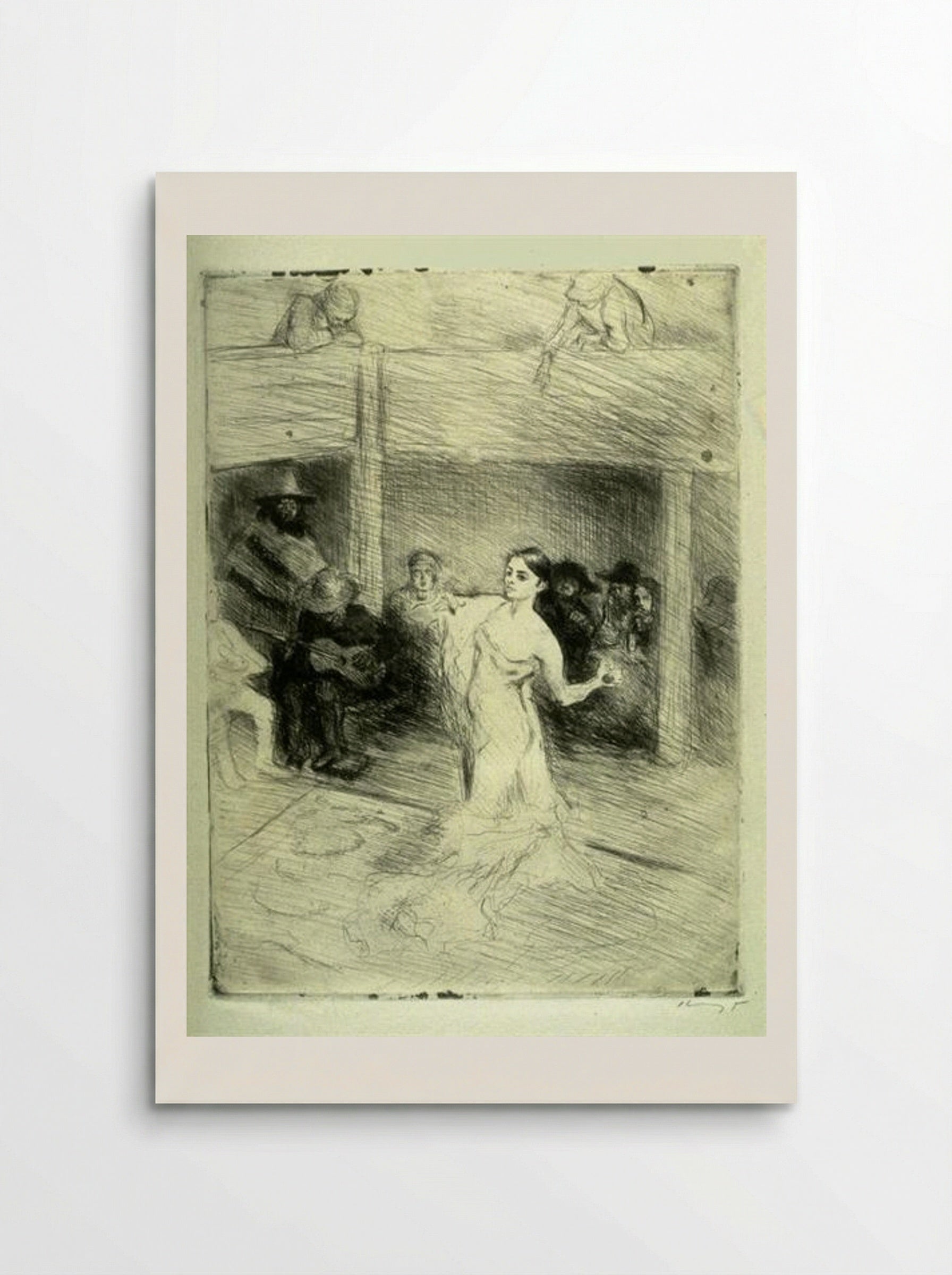 The Dancer Marietta di Rigardo - Max Slevogt - Poster