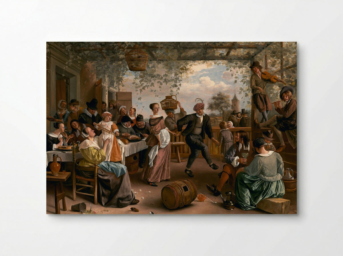 The Dancing Couple - Jan Steen - Poster