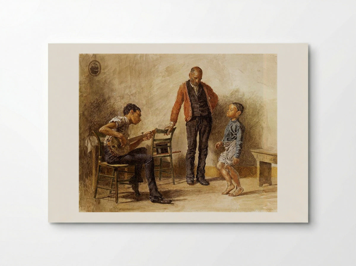 The Dancing Lesson - Thomas Eakins - Poster