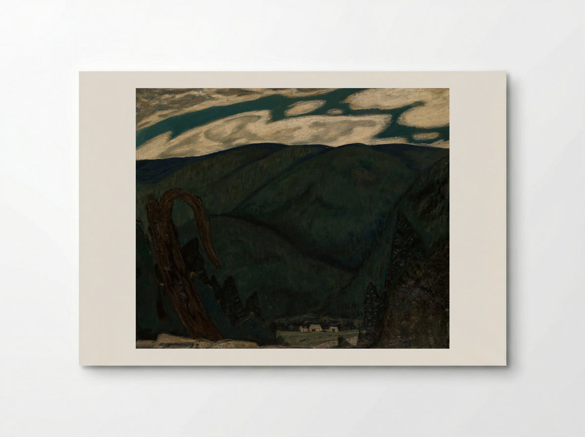 The Dark Mountain - Marsden Hartley - Poster