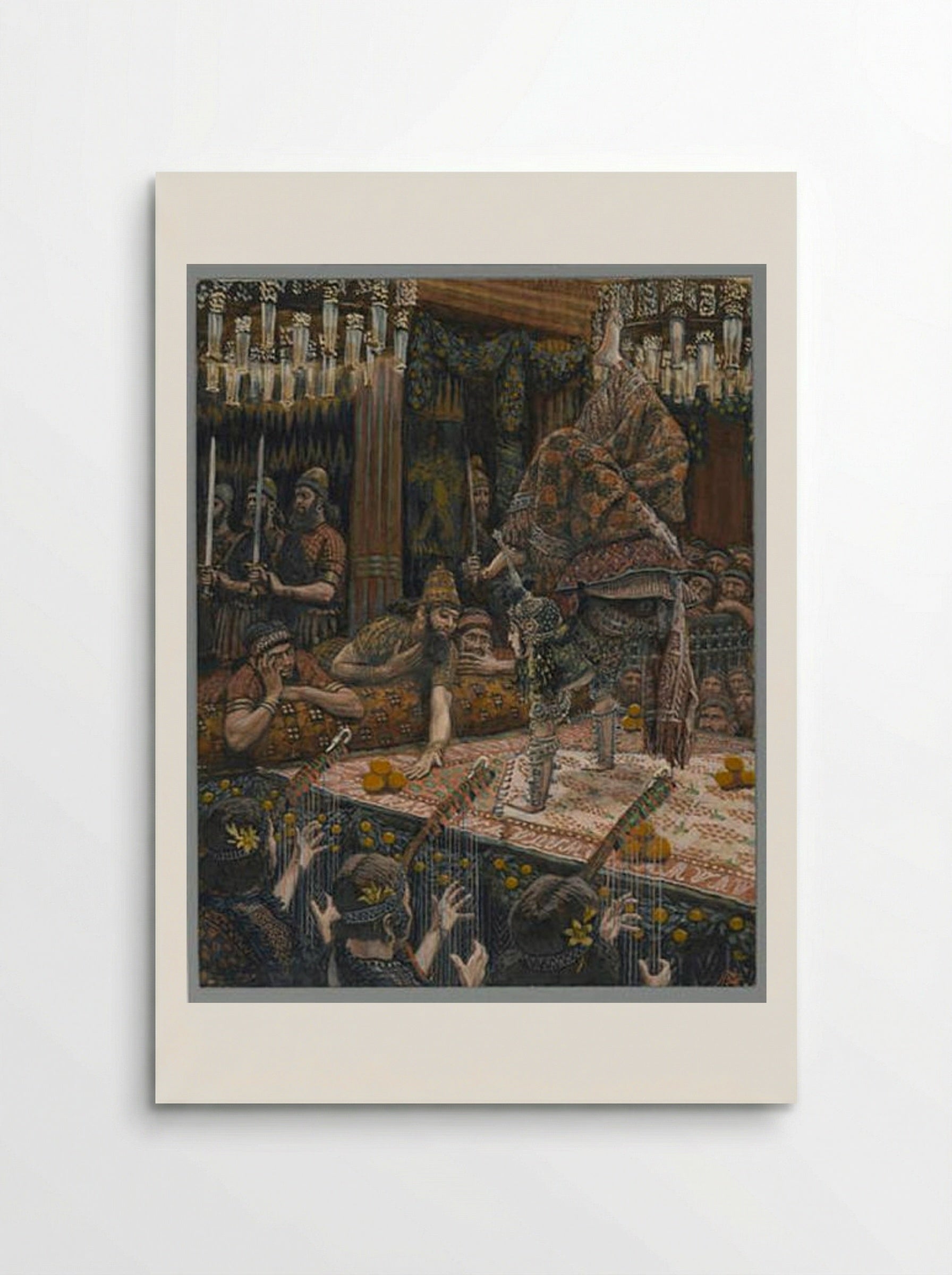 The Daughter of Herodias Dancing - James Tissot - Poster