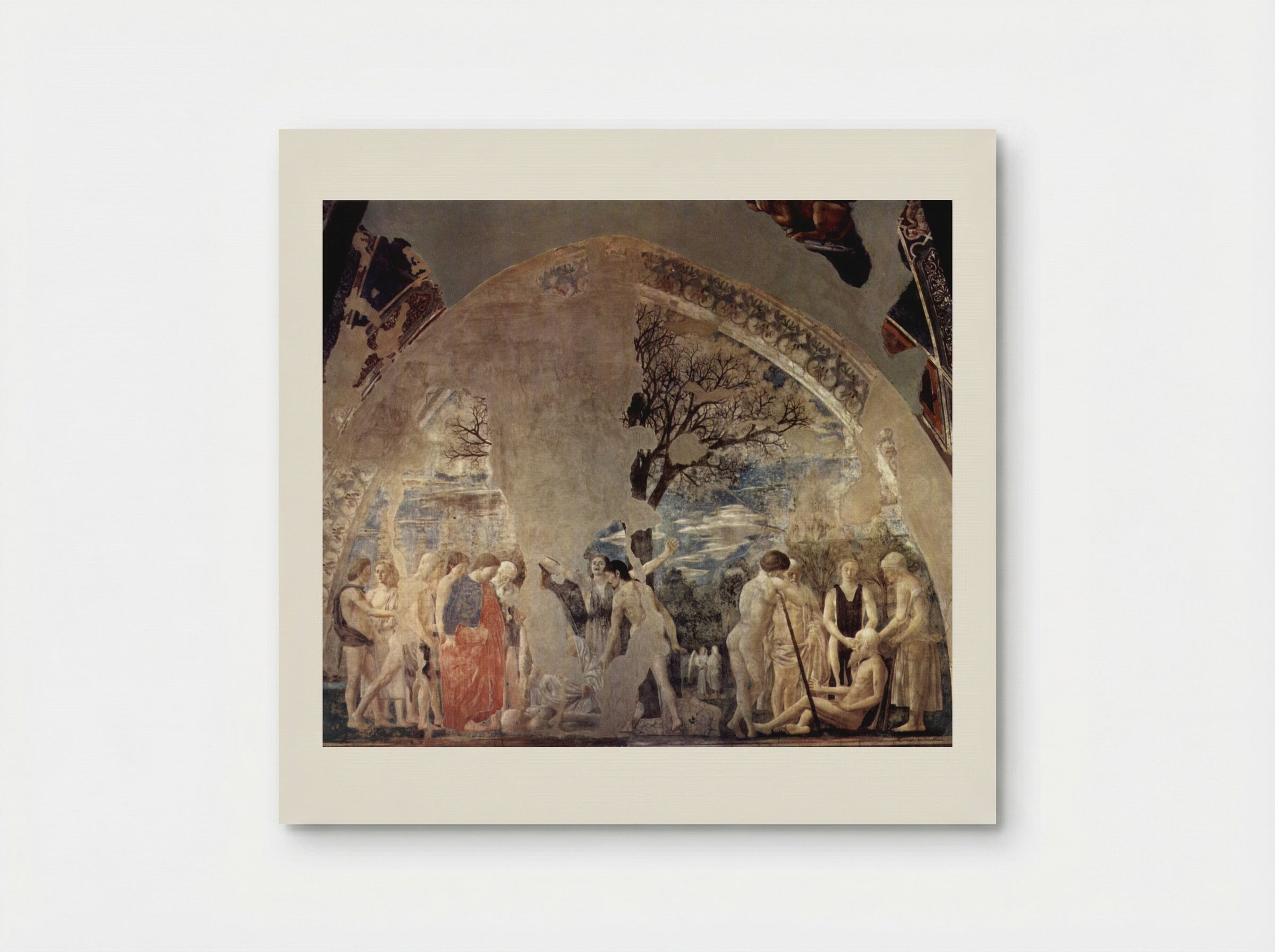 The Death of Adam - Piero della Francesca - Poster