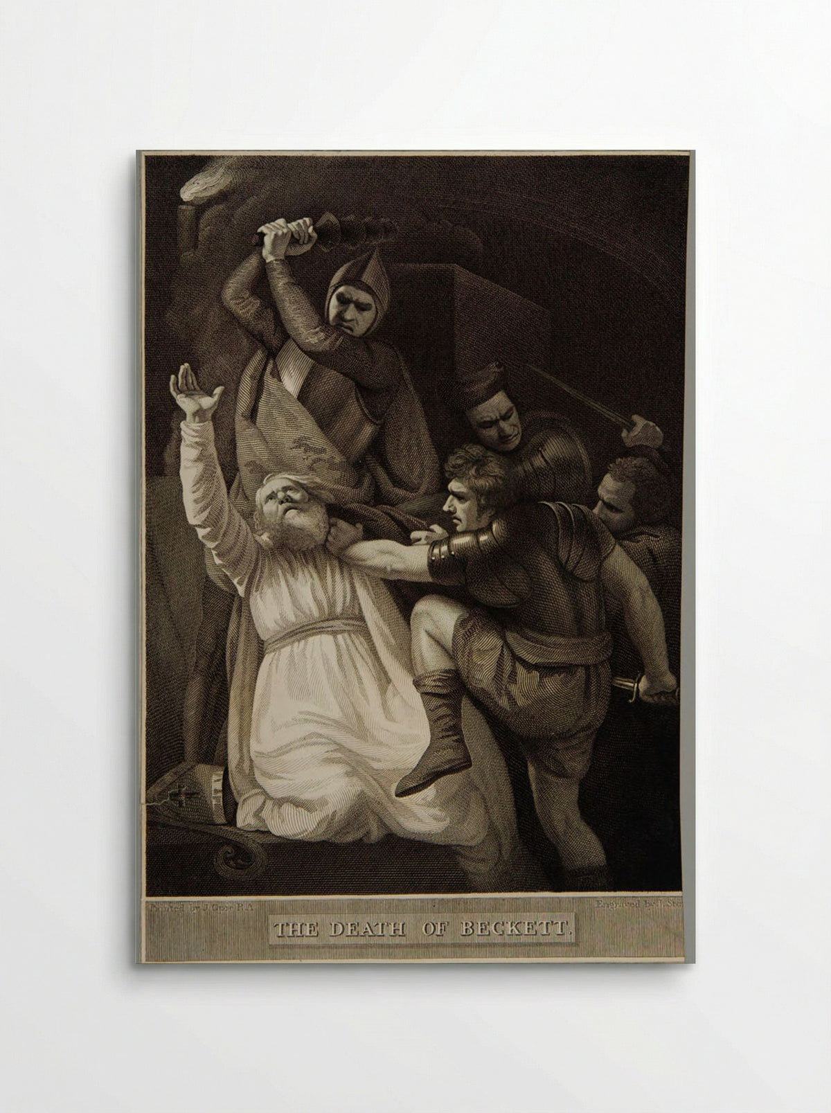 The Death of Beckett - James Stow - Poster