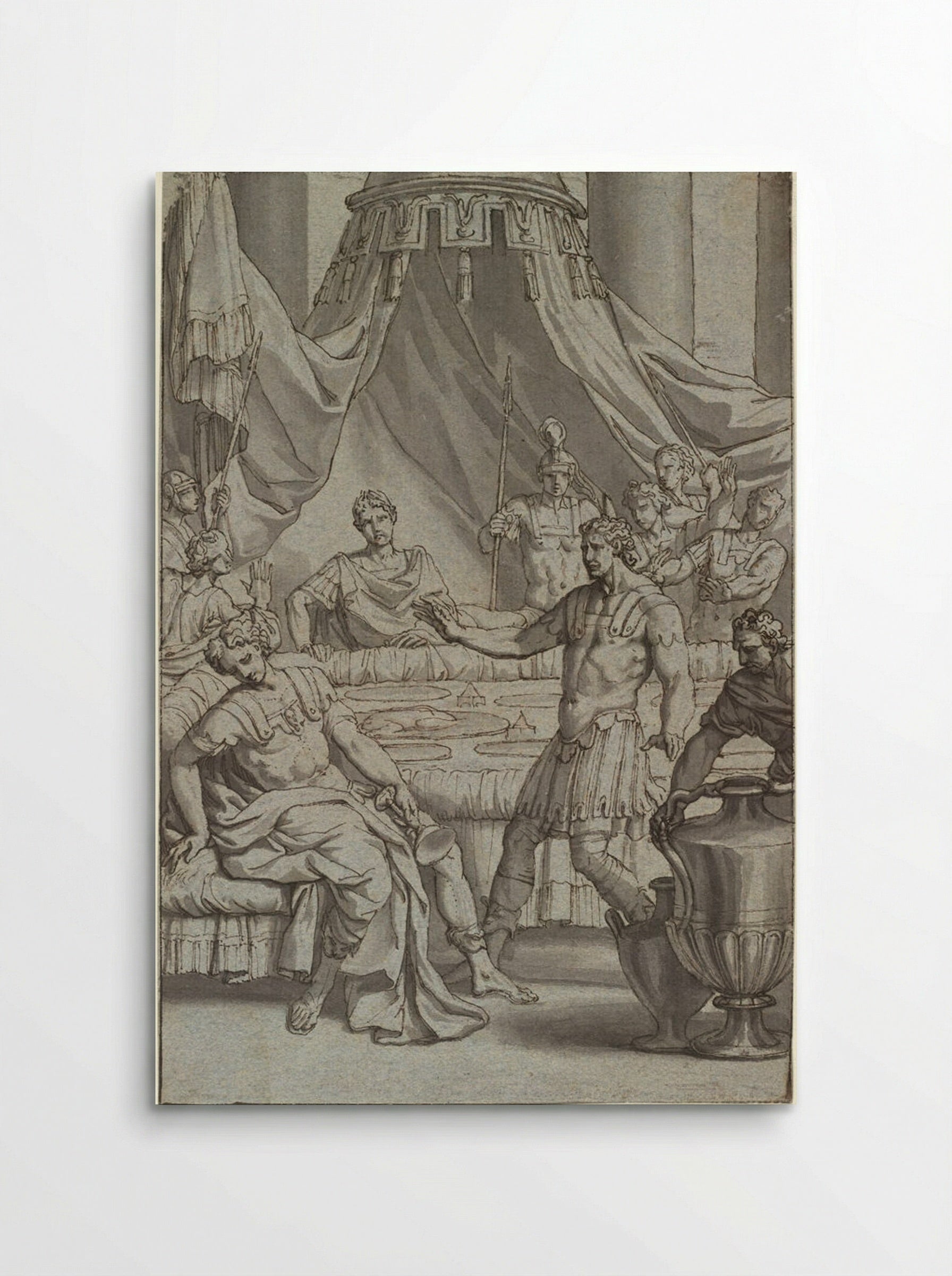 The Death of Britannicus - Louis Chéron - Poster