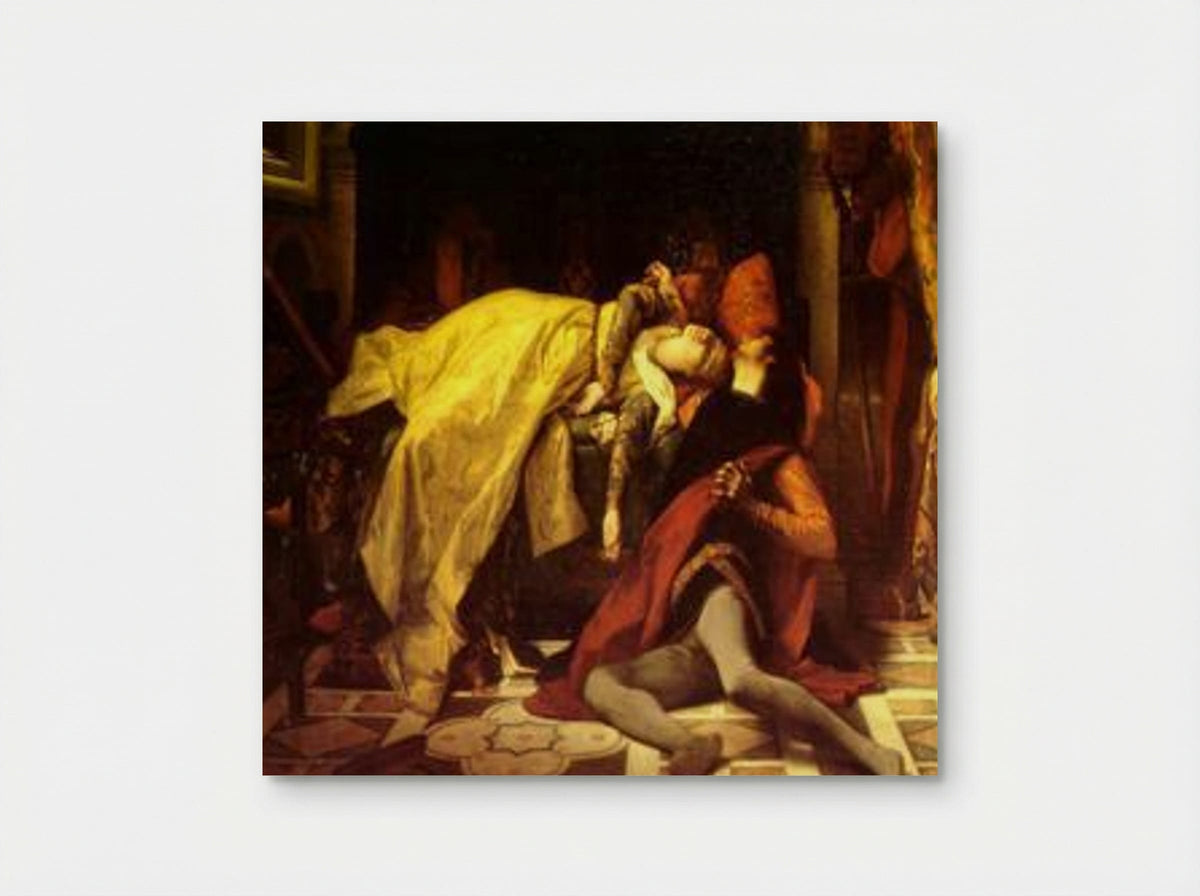 The Death of Francesca da Rimini and Paolo Malatesta - Alexandre Cabanel - Poster