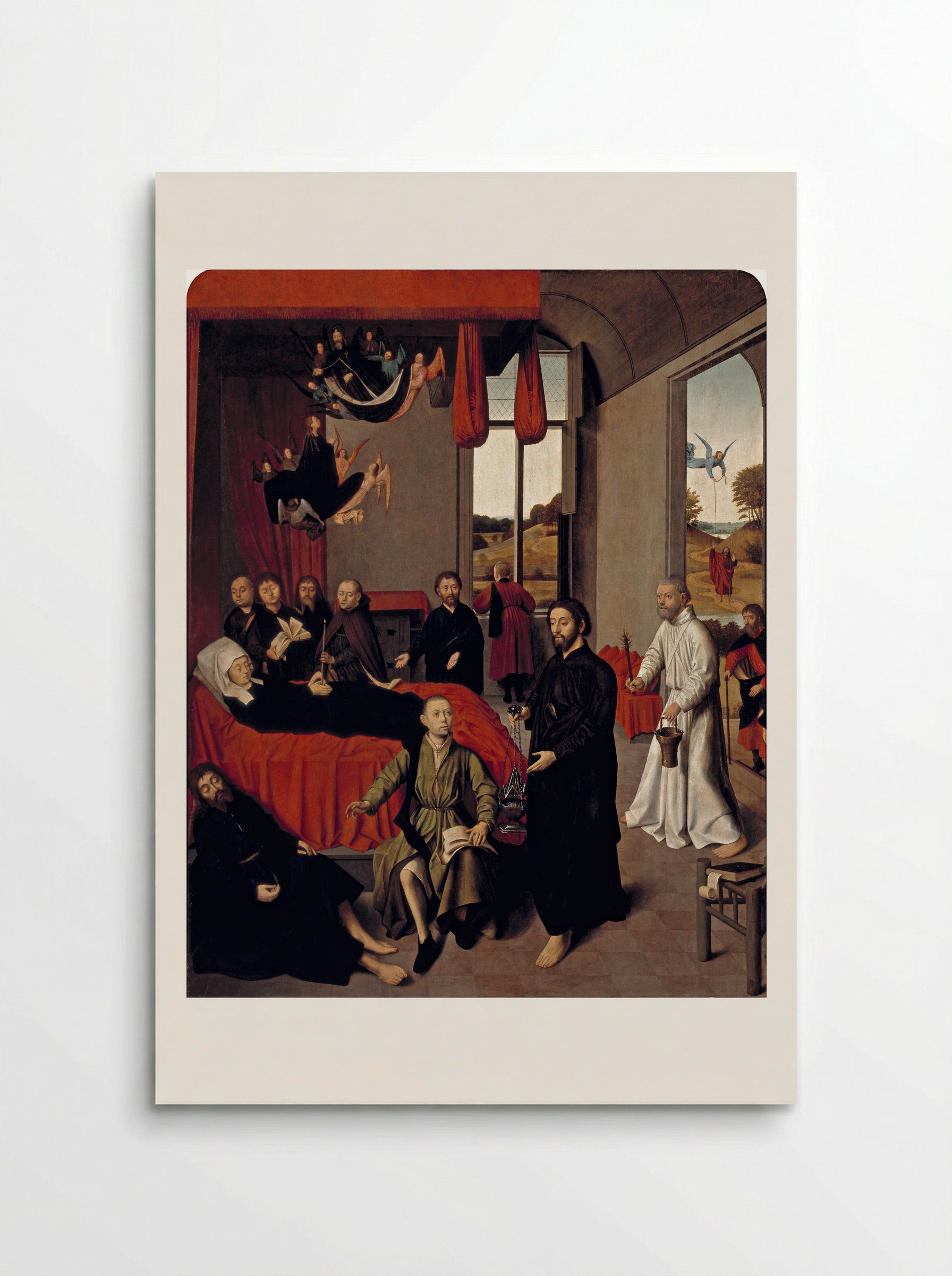 The Death of the Virgin - Petrus Christus - Poster