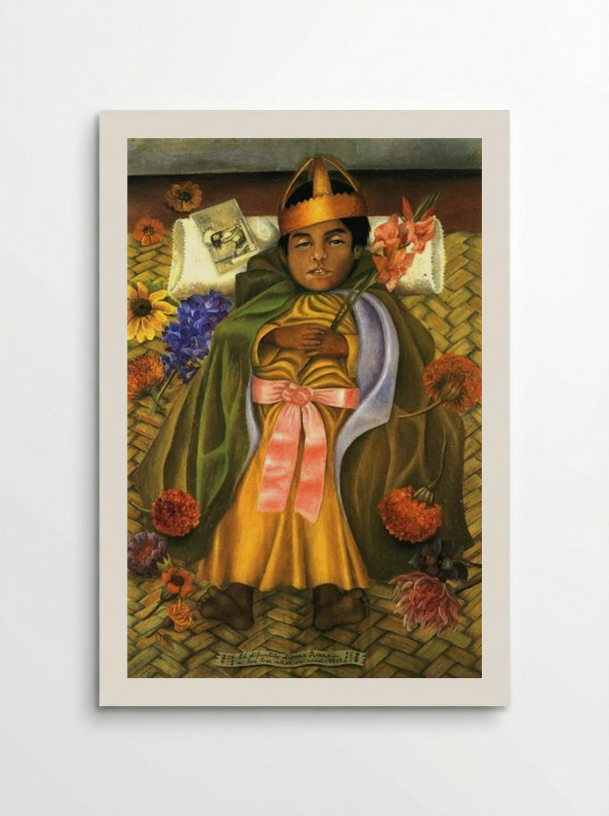 The Deceased Dimas - Frida Kahlo - Poster
