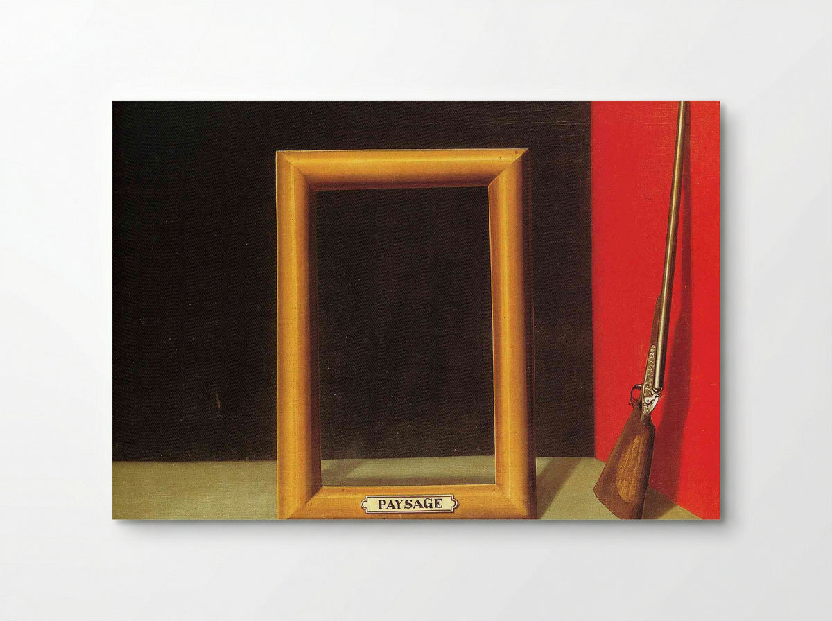 The Delights of Landscape - René Magritte - Poster