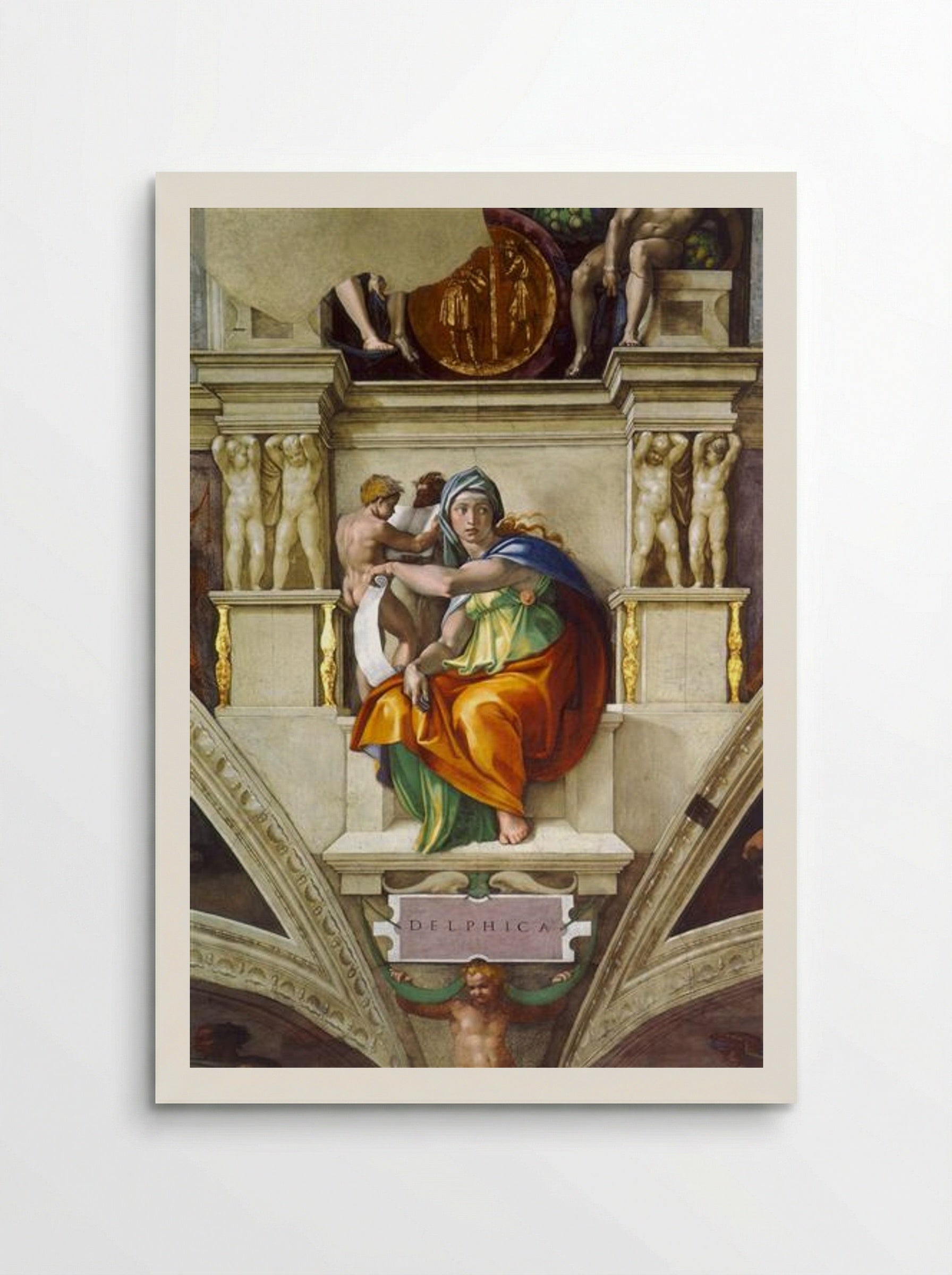 The Delphic Sibyl - Michelangelo Buonarroti - Poster