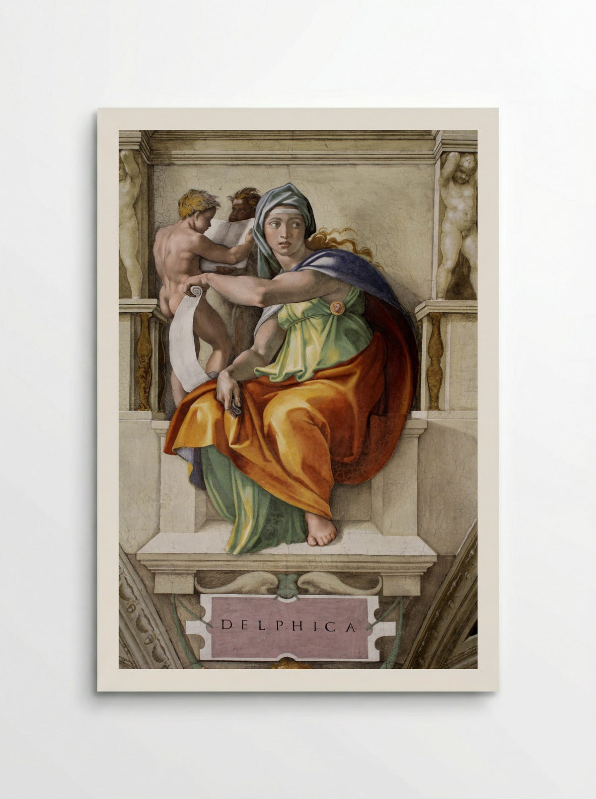 The Delphic Sibyl - Michelangelo Buonarroti - Poster