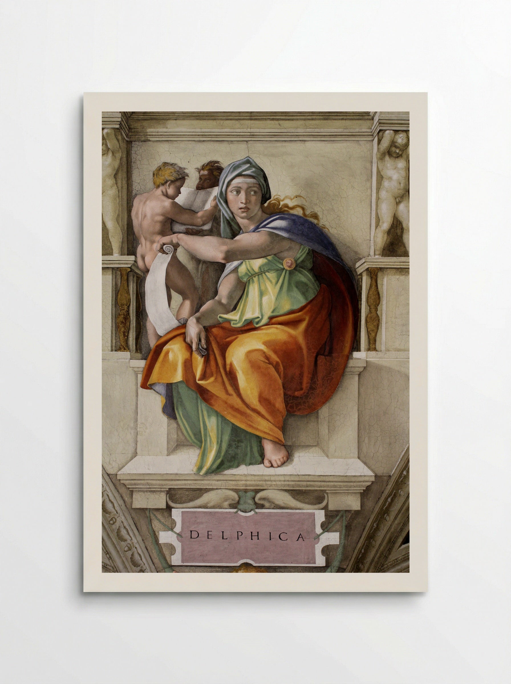 The Delphic Sibyl - Michelangelo Buonarroti - Poster