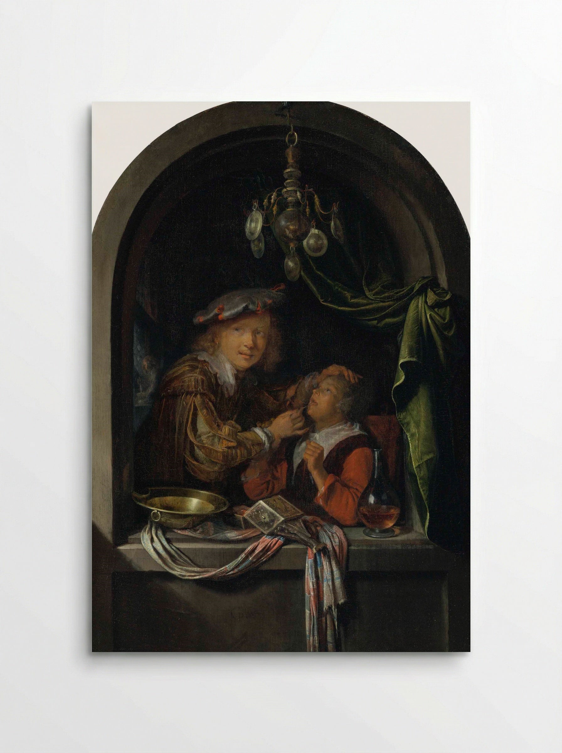 The Dentist - Gerrit Dou - Poster