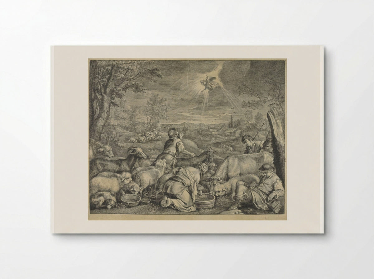 The Departure of Abraham for Sichem - Cornelis Visscher - Poster