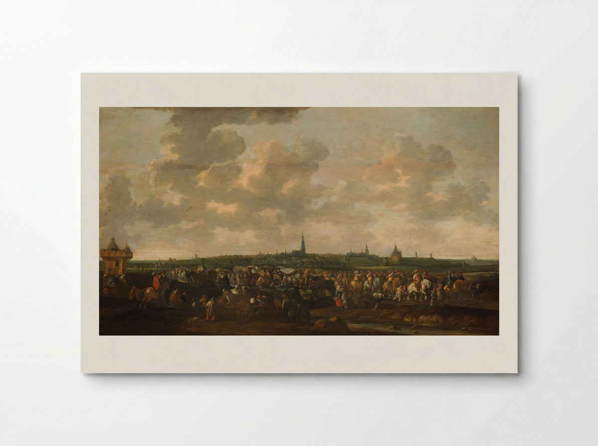 The Departure of the Spanish Garrison from Breda - Hendrick de Meijer - Poster