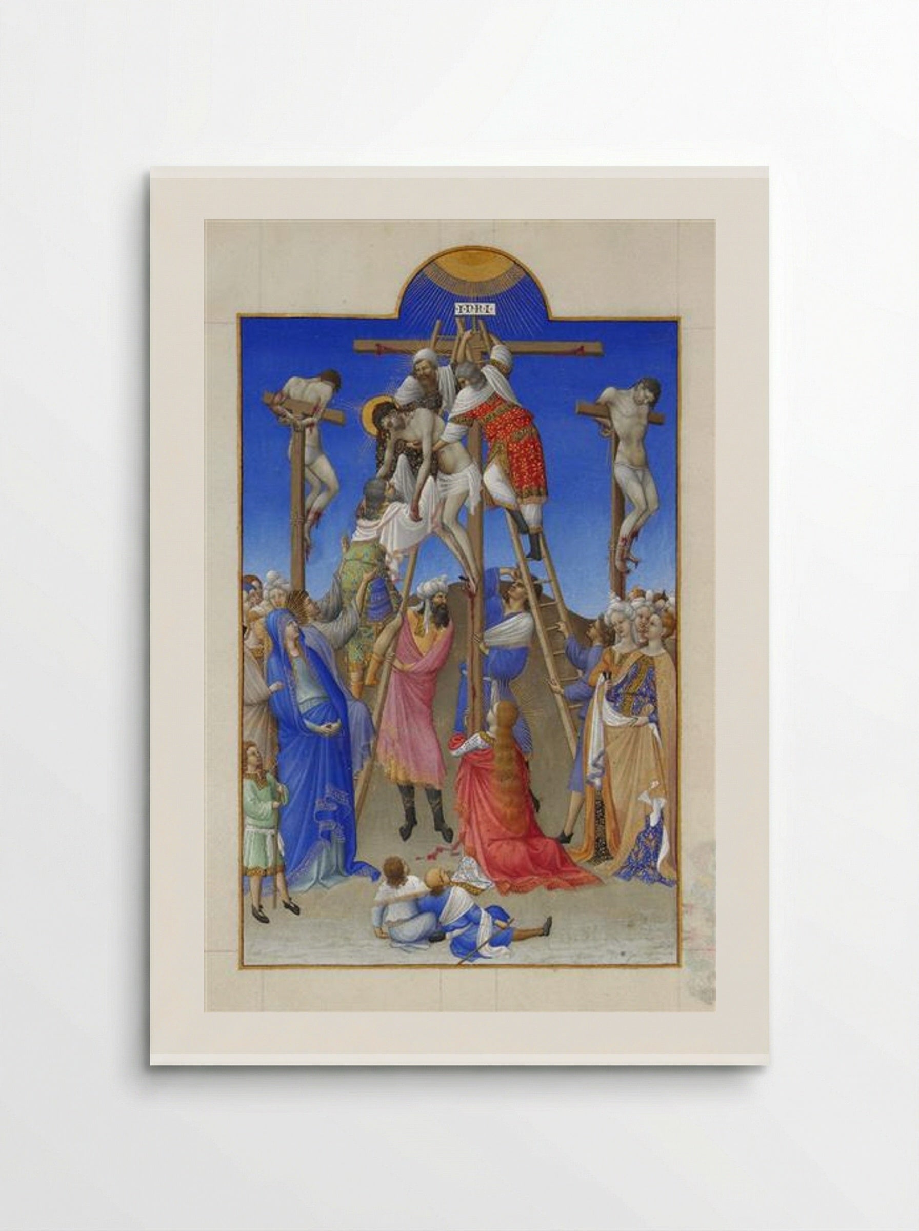 The Deposition - Limbourg brothers - Poster