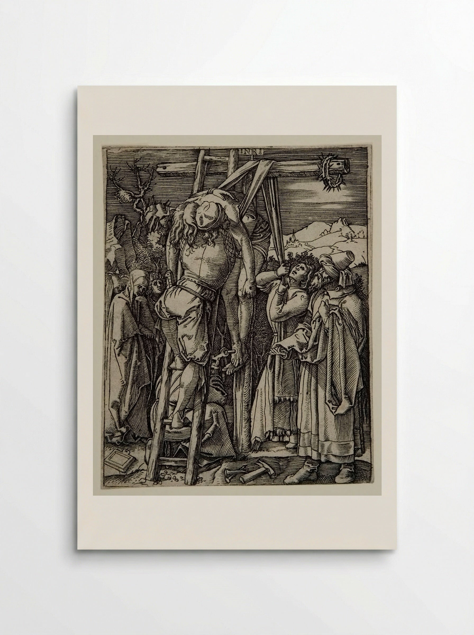 The Descent from the Cross - Marcantonio Raimondi - Poster