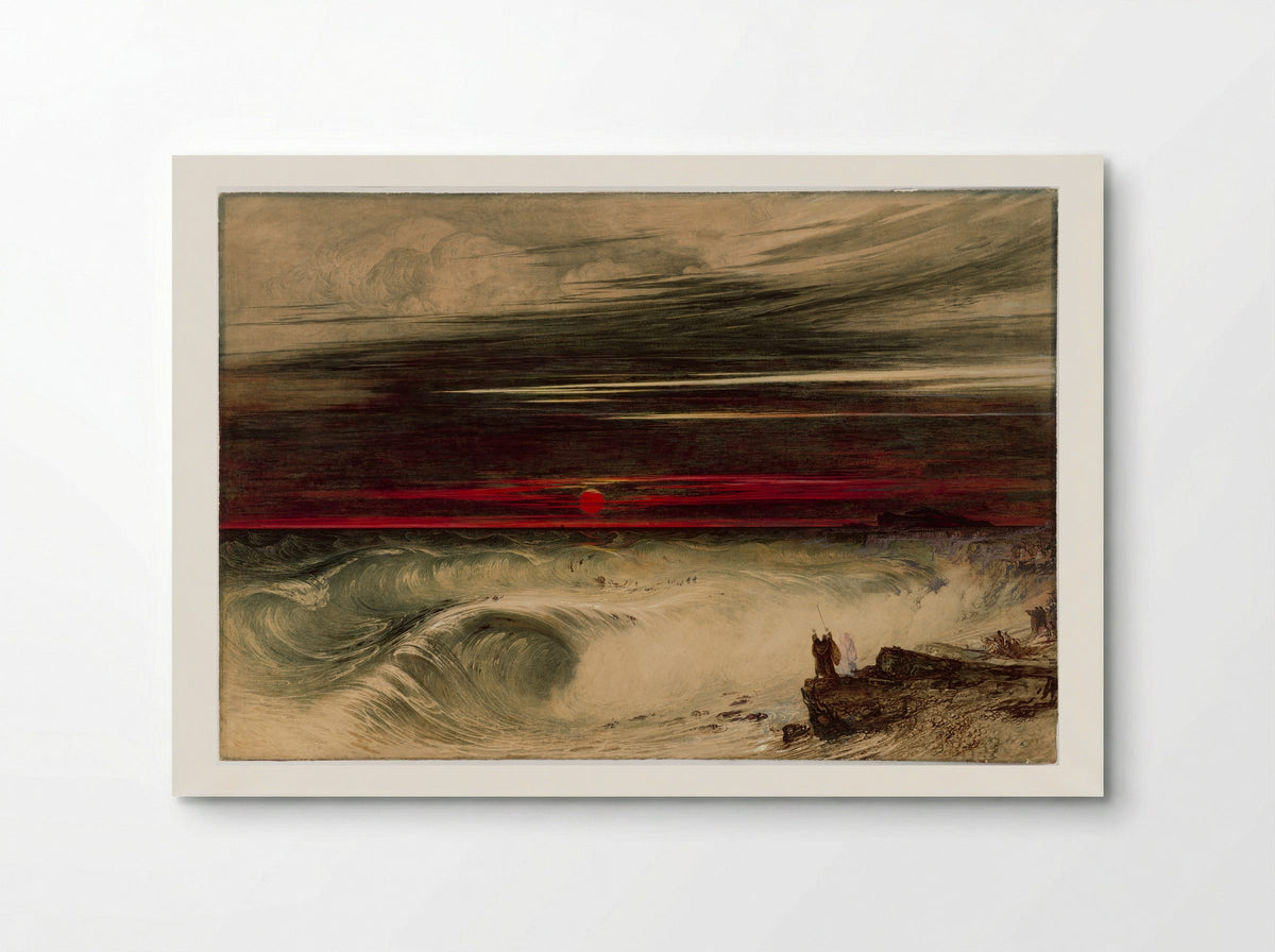 The Destruction of the Pharaoh's Host - John Martin - Poster