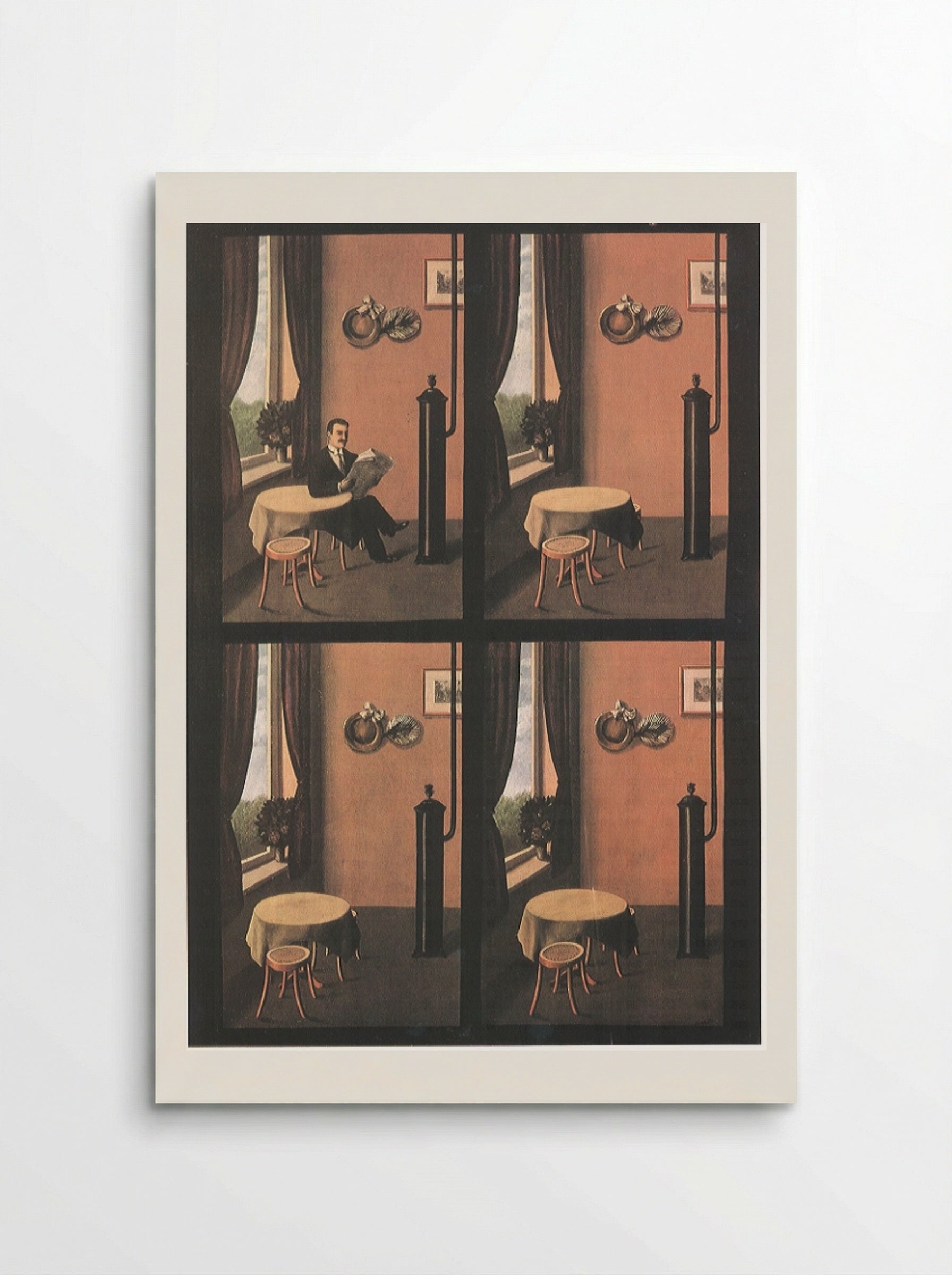 The Difficult Crossing - René Magritte - Poster