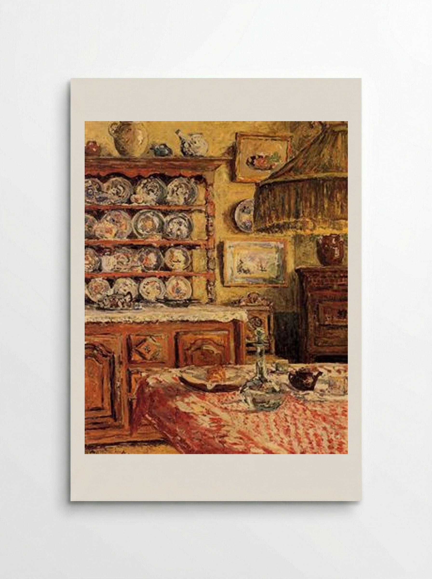 The Dining Room after Lunch - Maxime Maufra - Poster