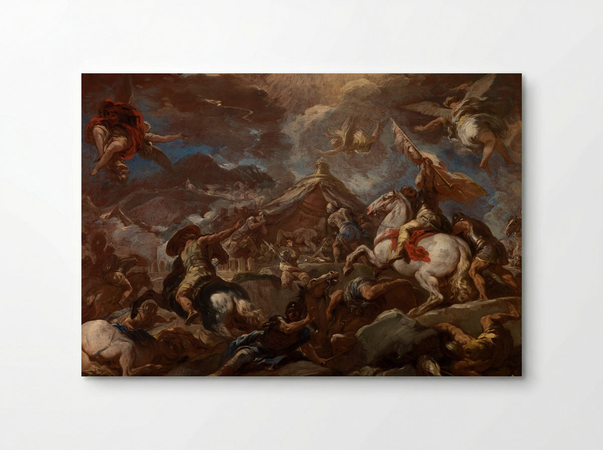 The Discovery of the Body of Holofernes - Luca Giordano - Poster