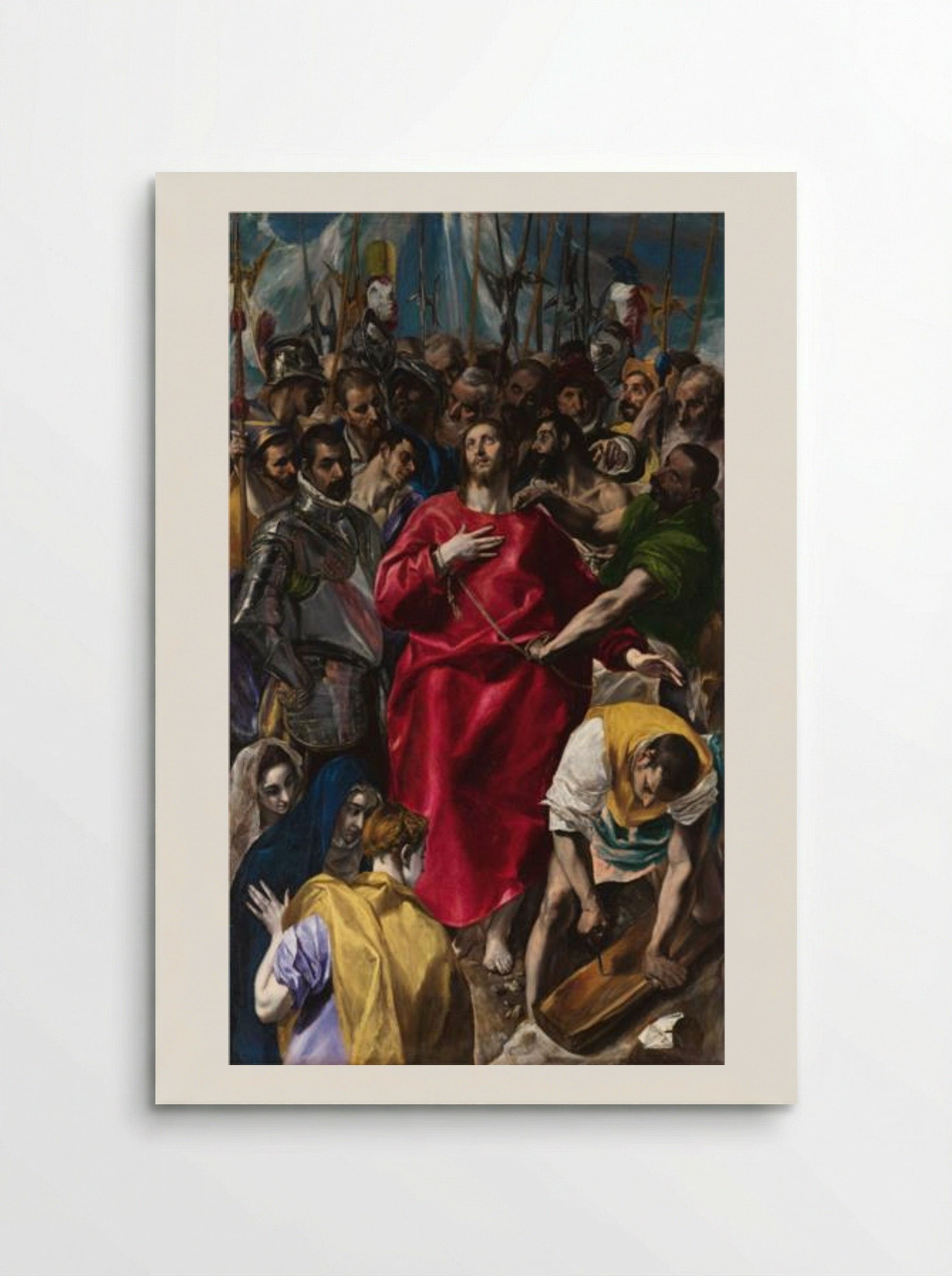 The Disrobing of Christ - El Greco - Poster