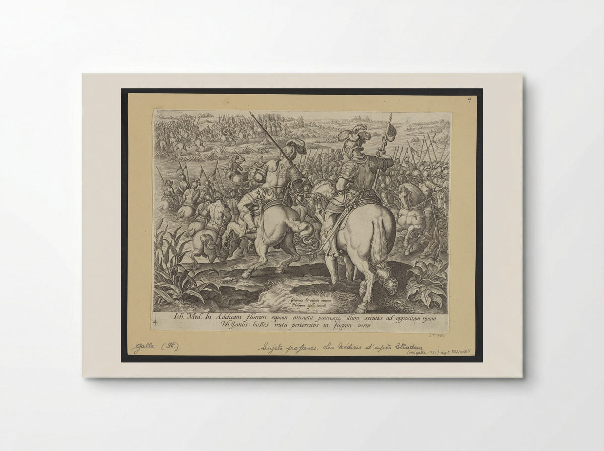 The Dissipation of the Spanish Enemy - Philips Galle - Poster