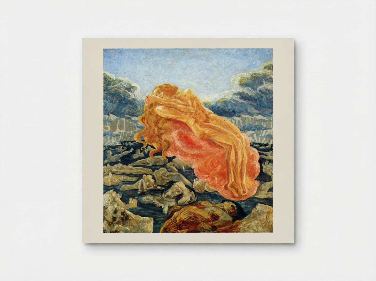 The Dream (Paolo and Francesca) - Umberto Boccioni - Poster
