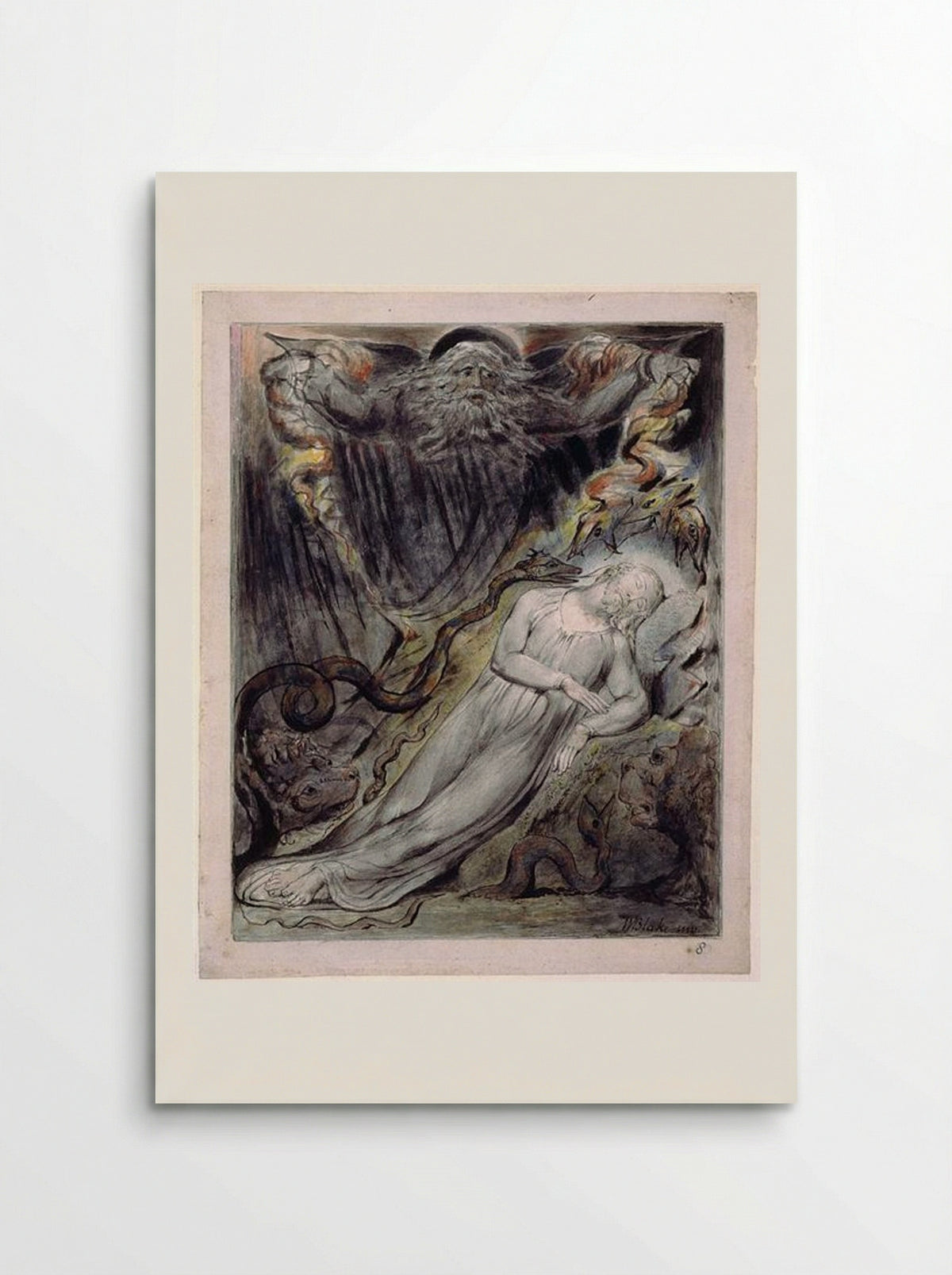The Dream of Comus - William Blake - Poster