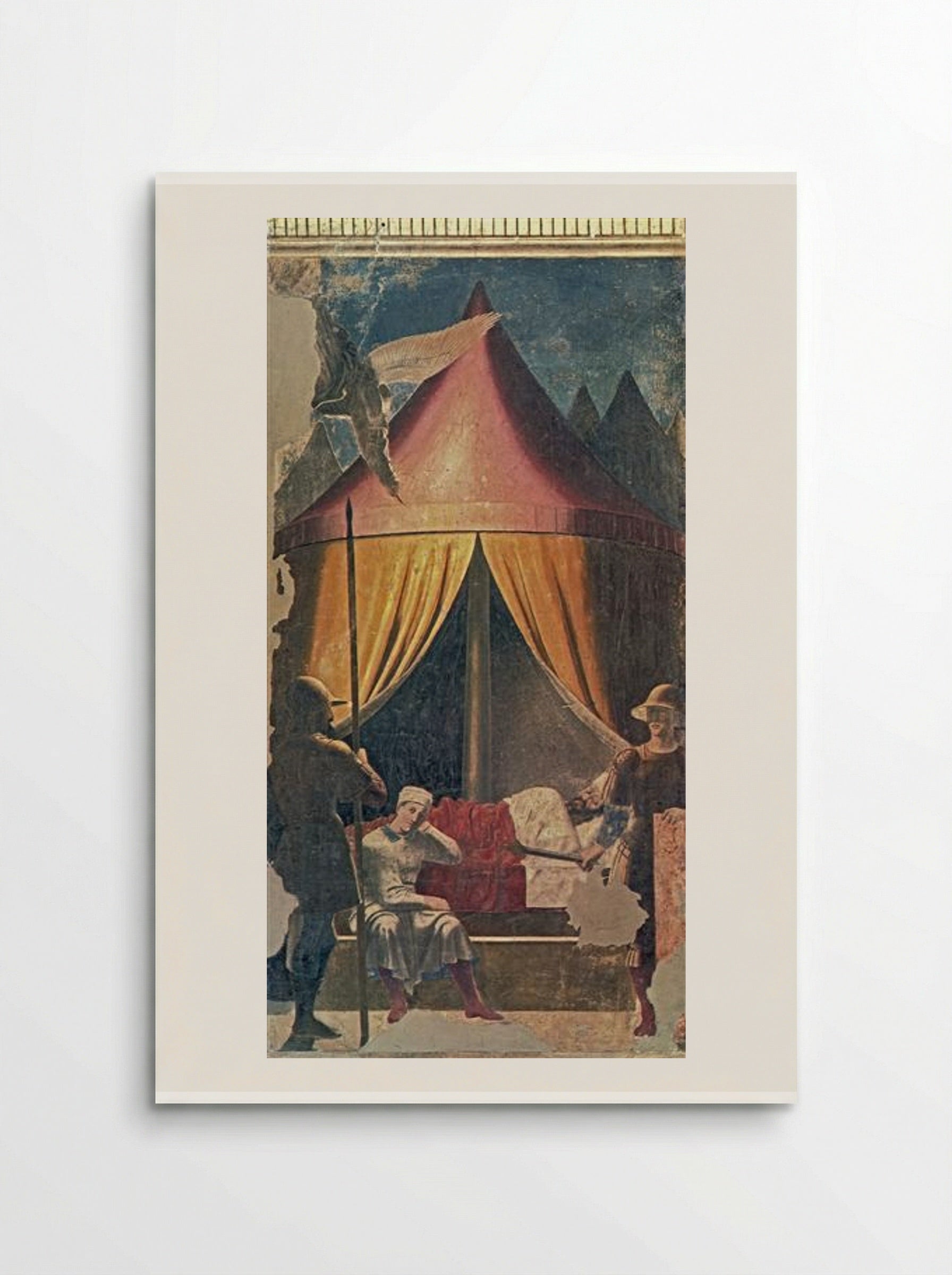 The Dream of Constantine - Piero della Francesca - Poster