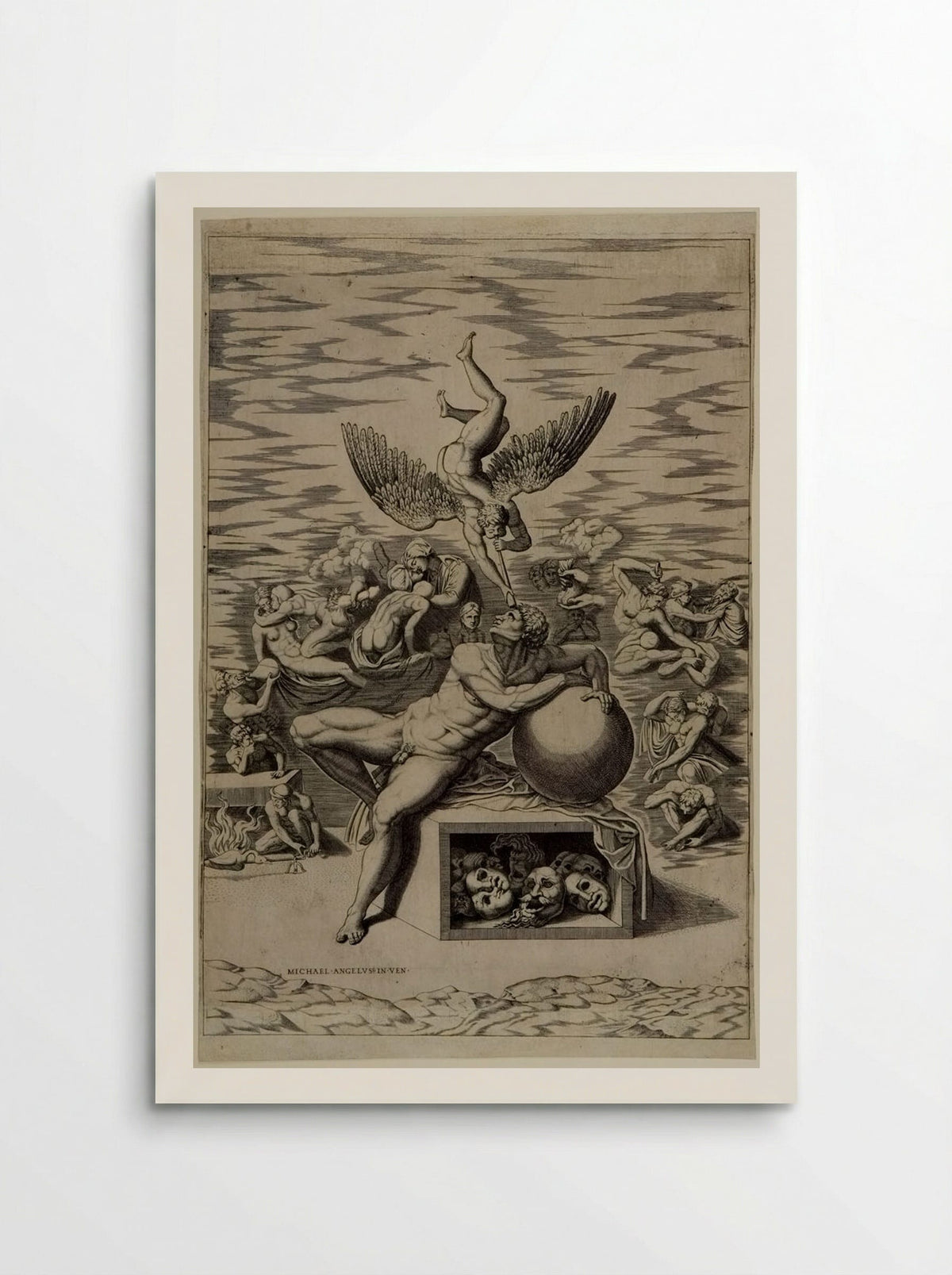 The Dream of Human Life - Nicolas Beatrizet - Poster