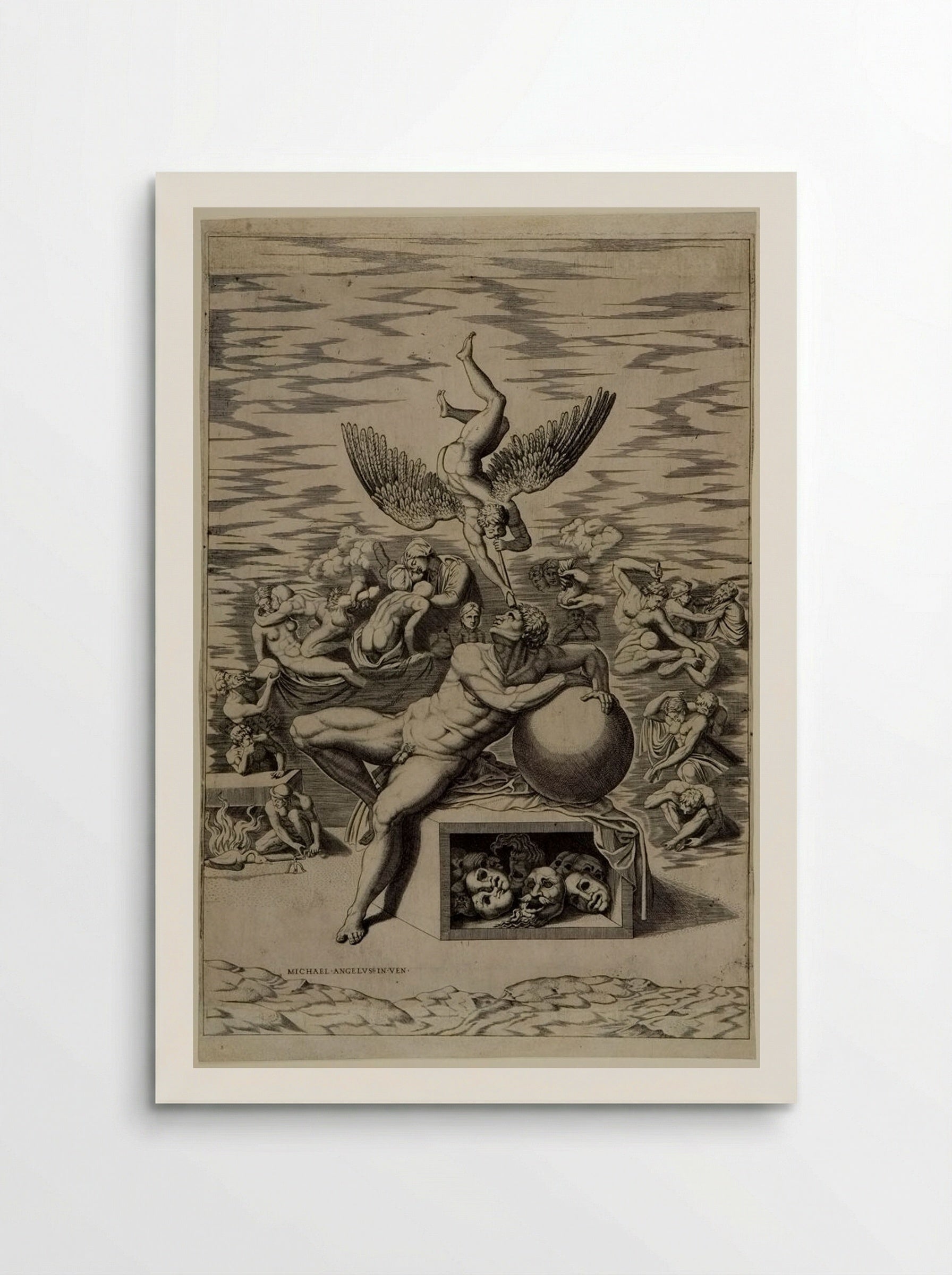 The Dream of Human Life - Nicolas Beatrizet - Poster