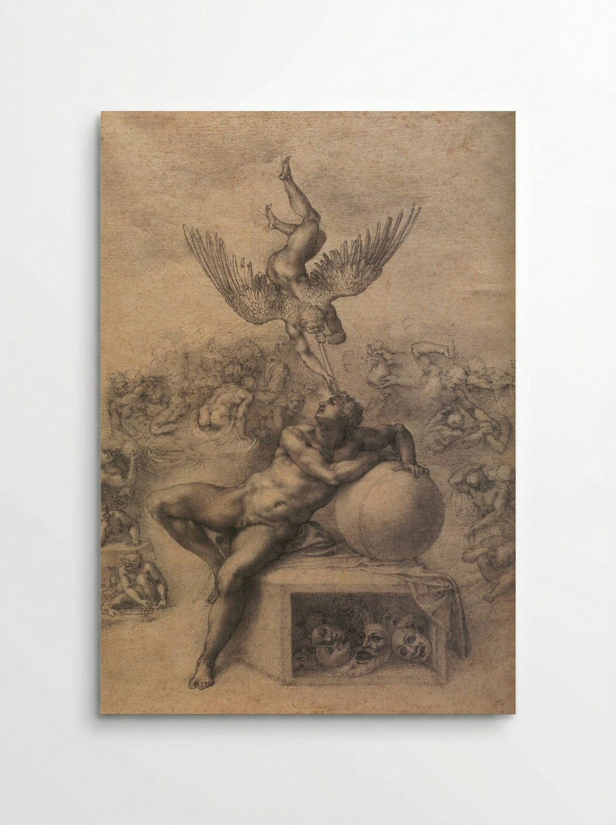 The Dream of Human Life - Michelangelo Buonarroti - Poster