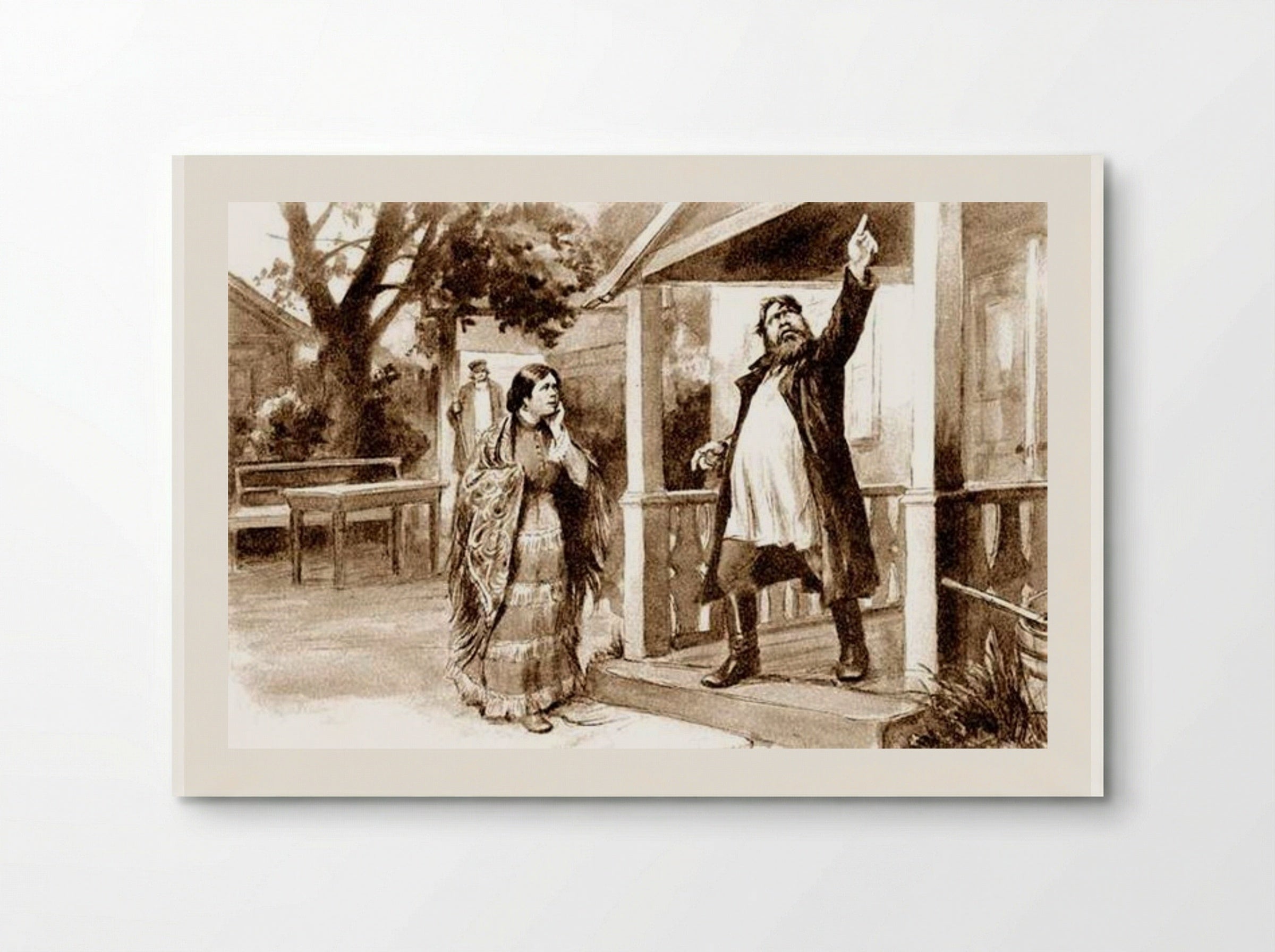The Drunkard - Ivan Vladimirov - Poster